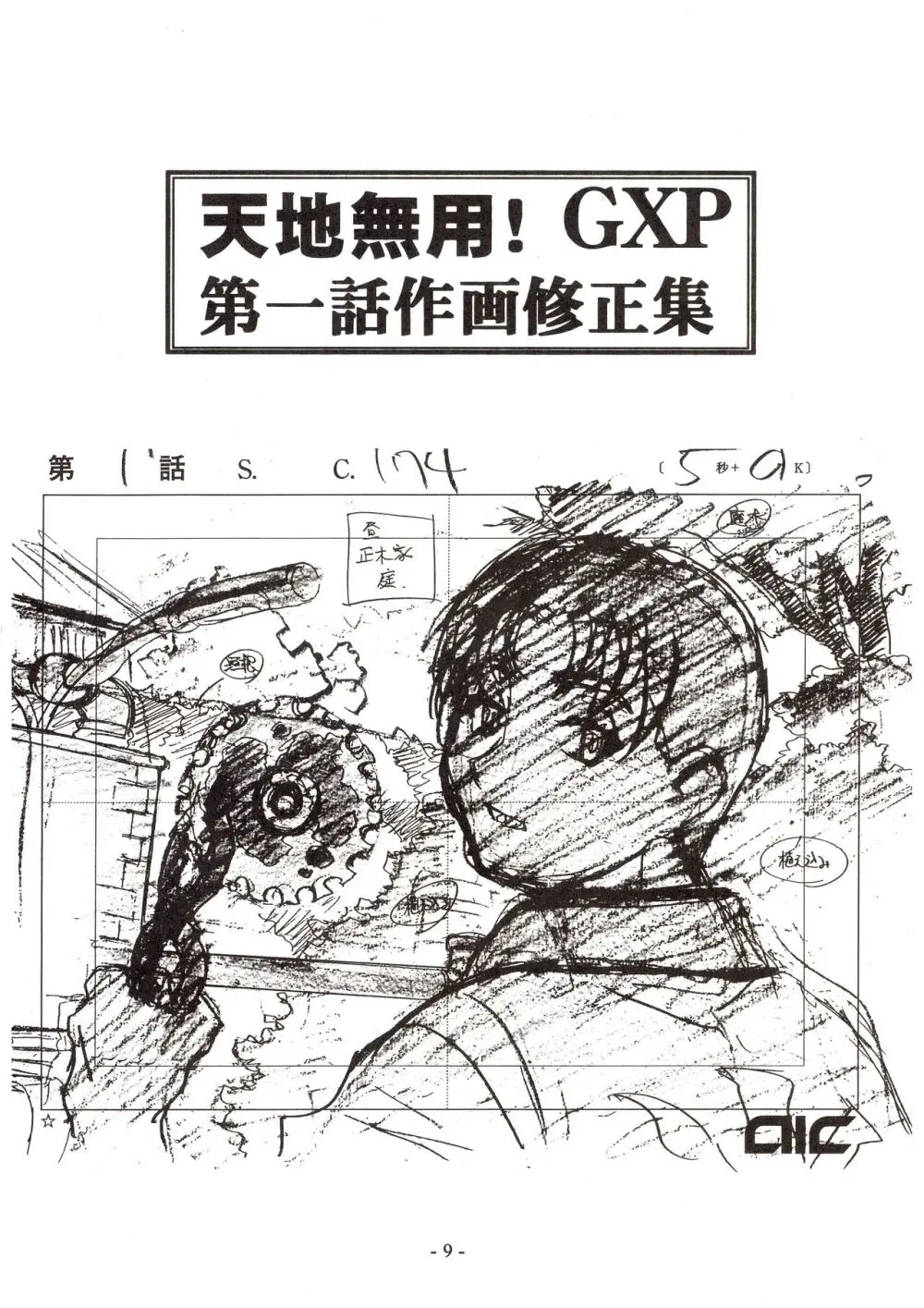 Jun’s GXP 奥田淳 さくがのきろく 9ページ