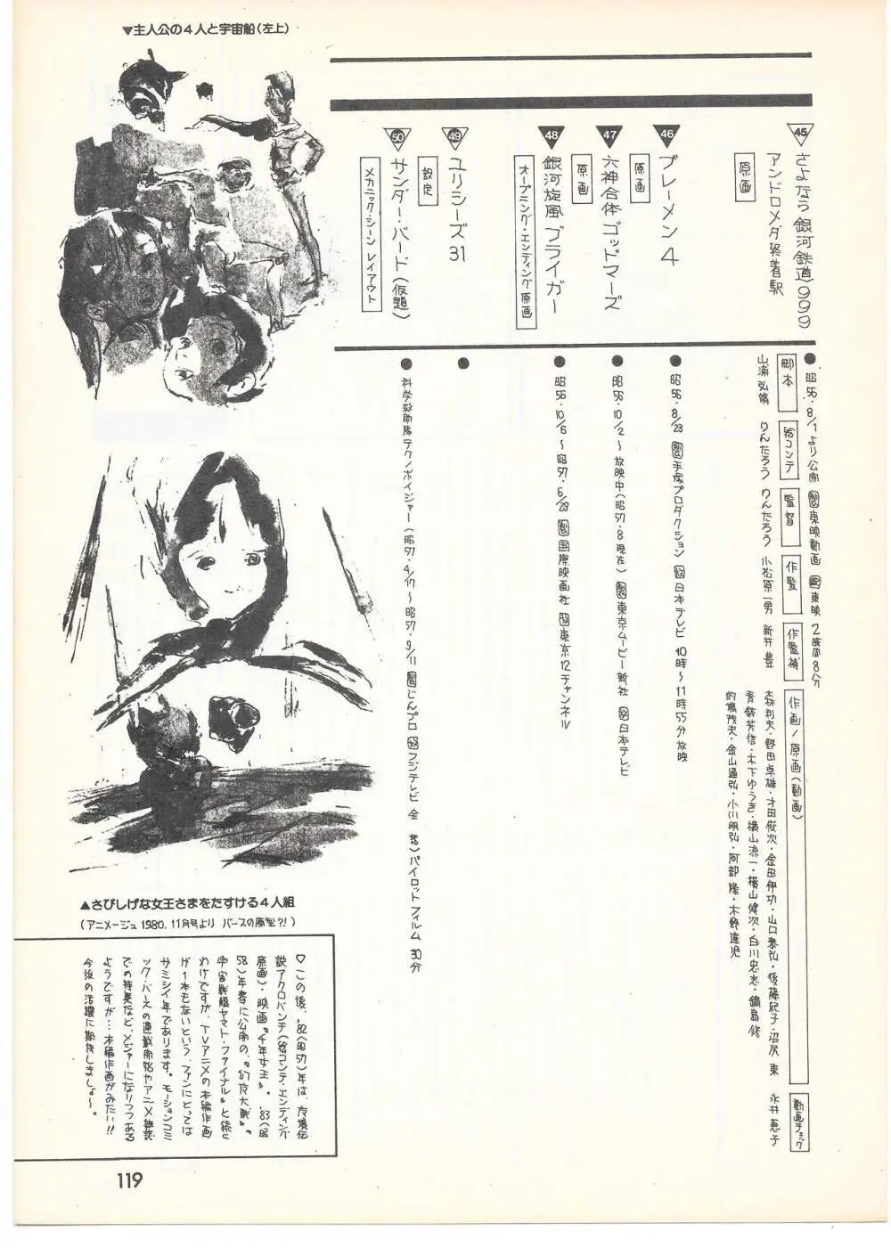 THE ANIMATOR 1 金田伊功特集号 114ページ