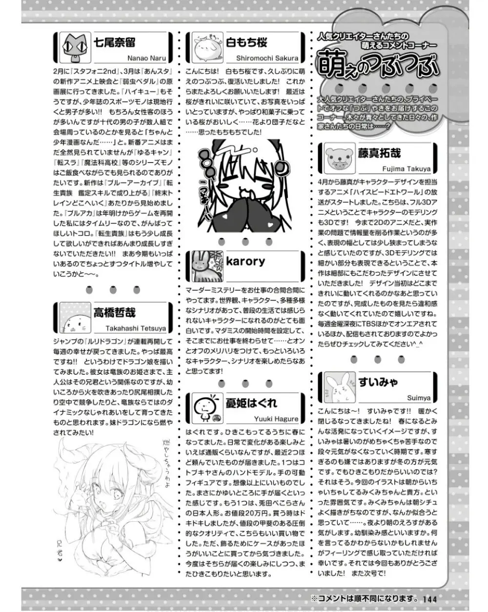 電撃萌王 2024年06月号 93ページ