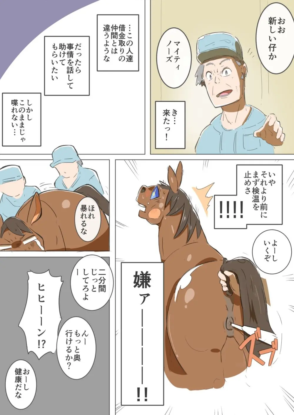 秘密の競走馬 13ページ