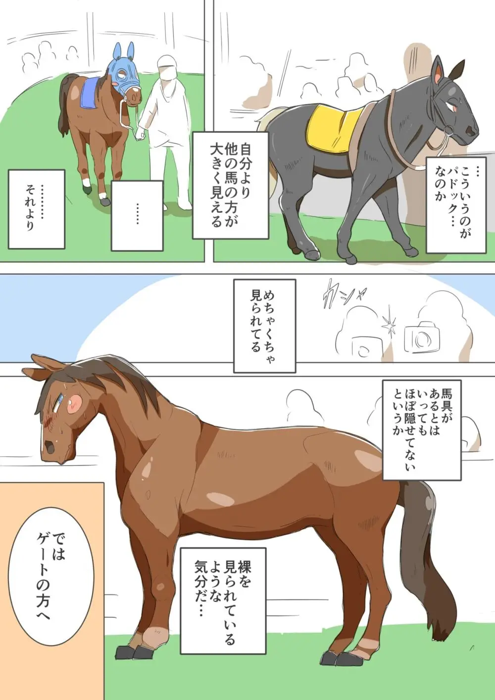 秘密の競走馬 18ページ