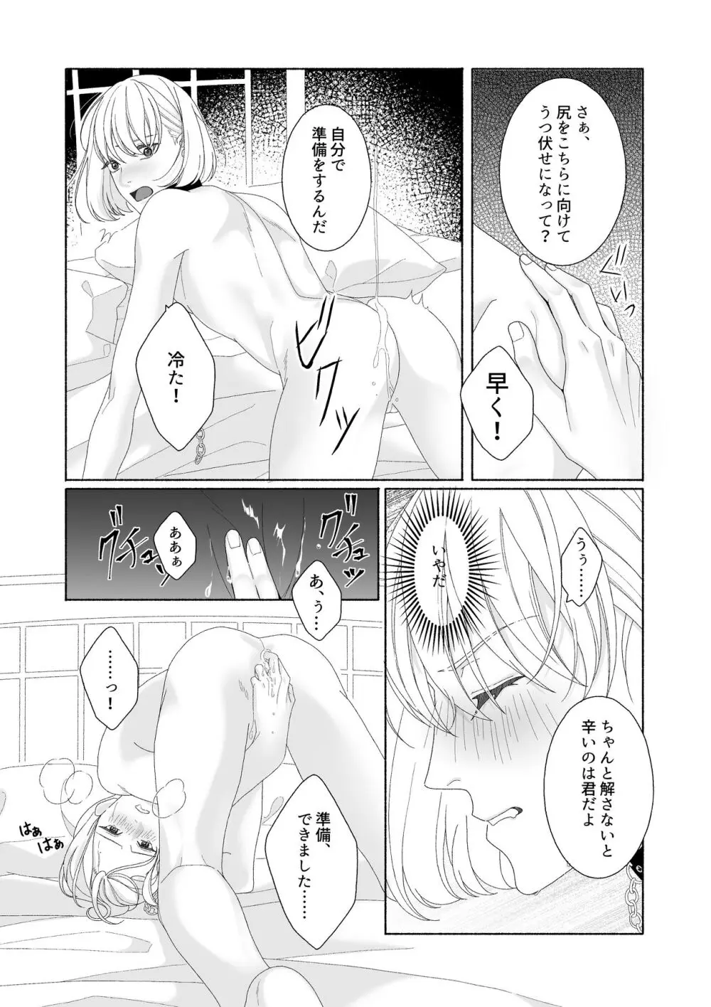 花の略奪 20ページ