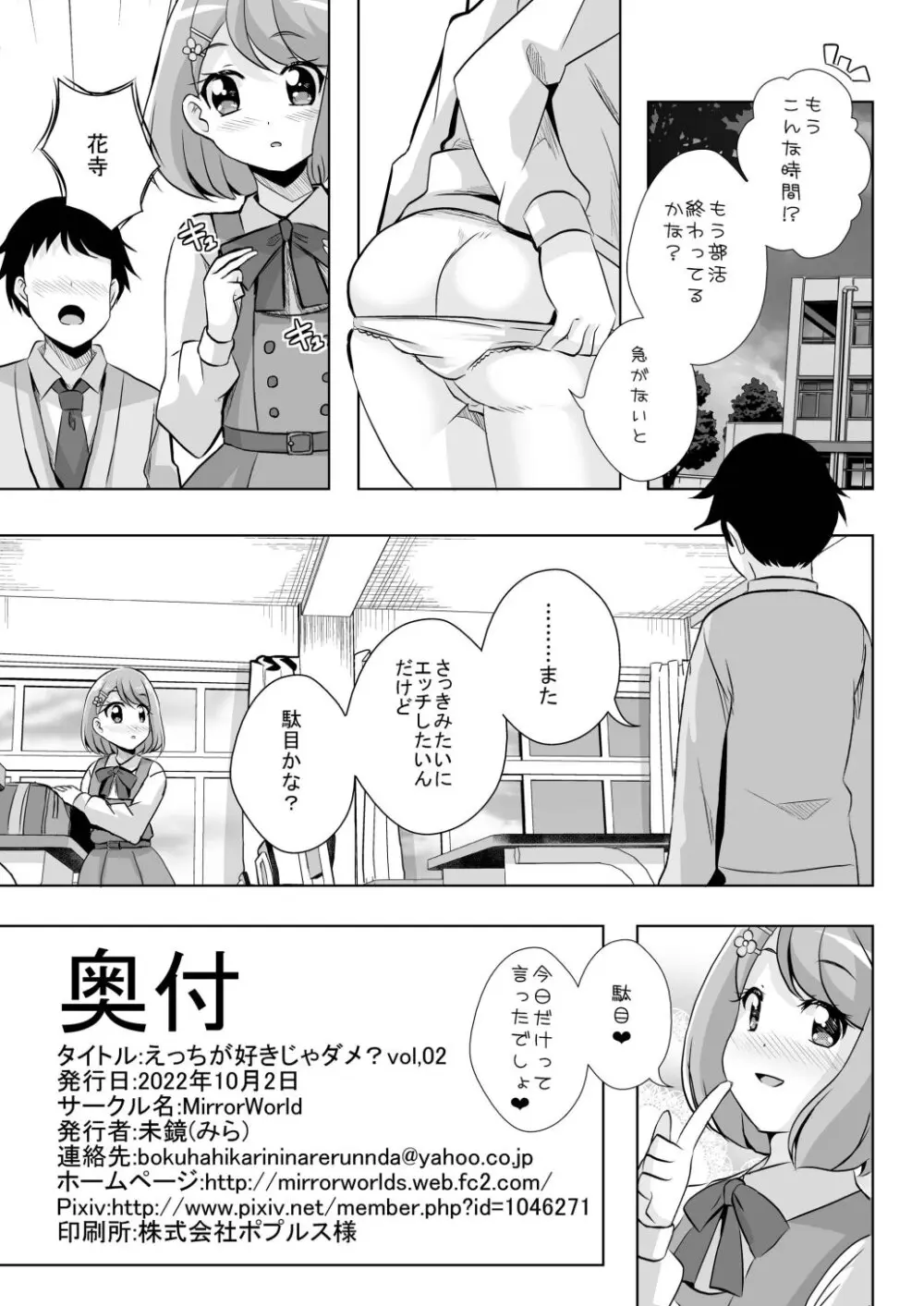 えっちが好きじゃダメ?vol,02 15ページ