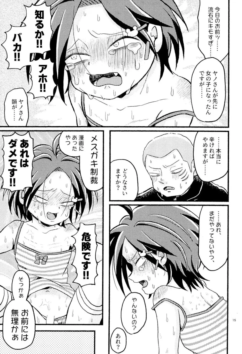 女児ヤさんと盛りアがんぞ 17ページ