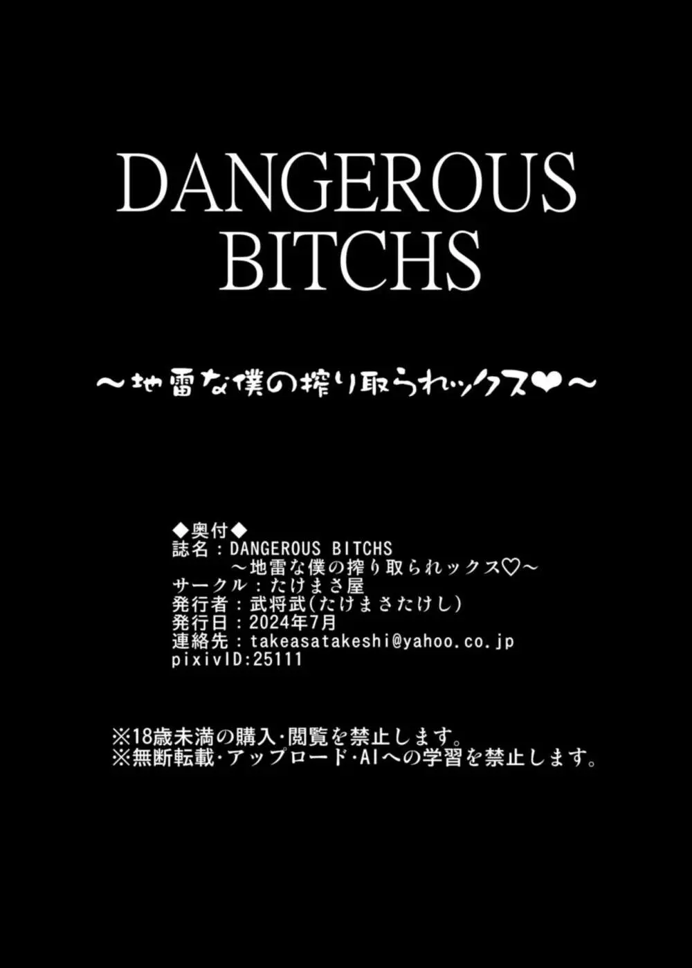 DANGEROUS BITCHS ～地雷な僕の搾り取られックス～ 63ページ