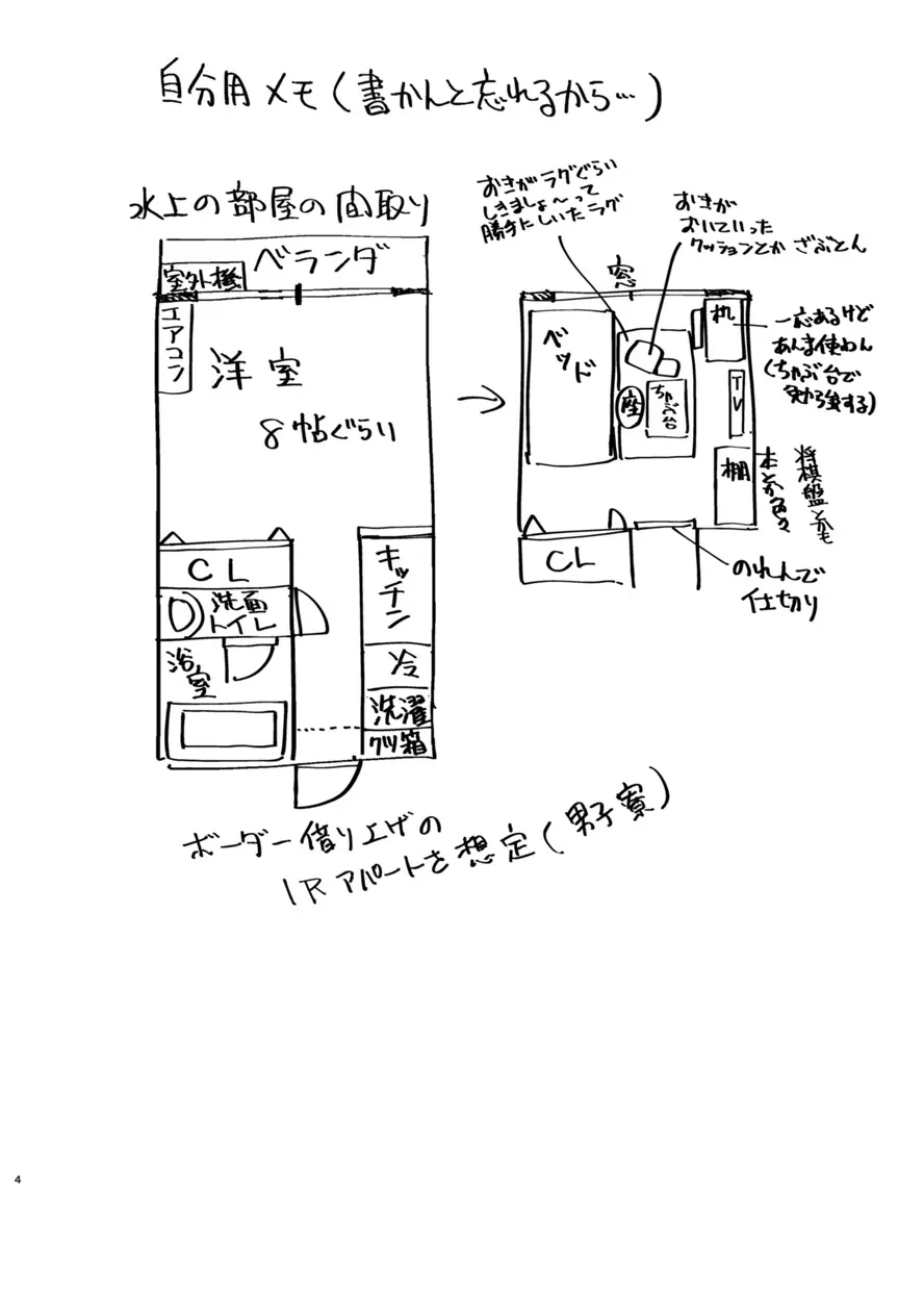 先輩、ごめんなさい 3ページ