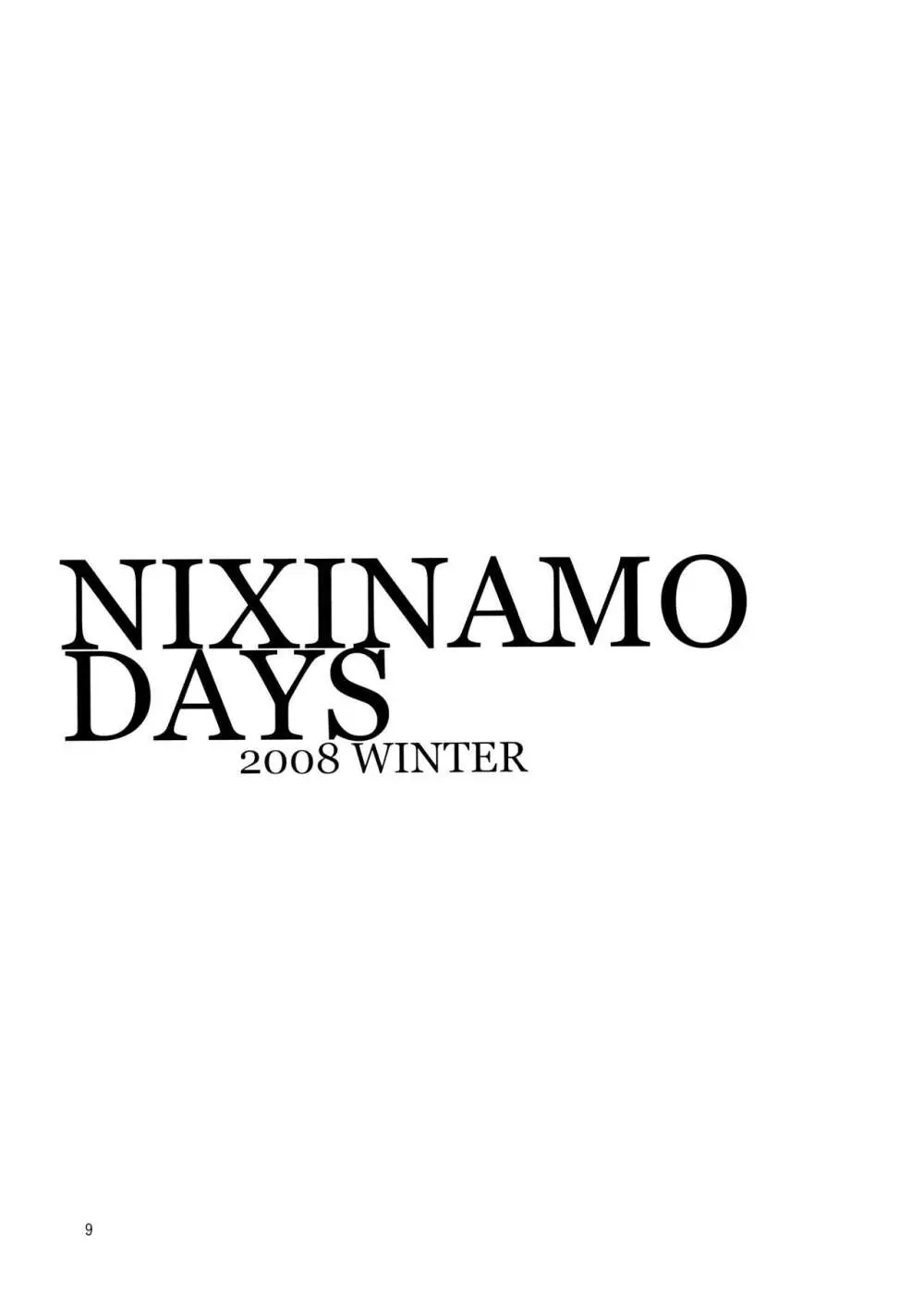 NIXINAMO DAYS 2008 WINTER 8ページ