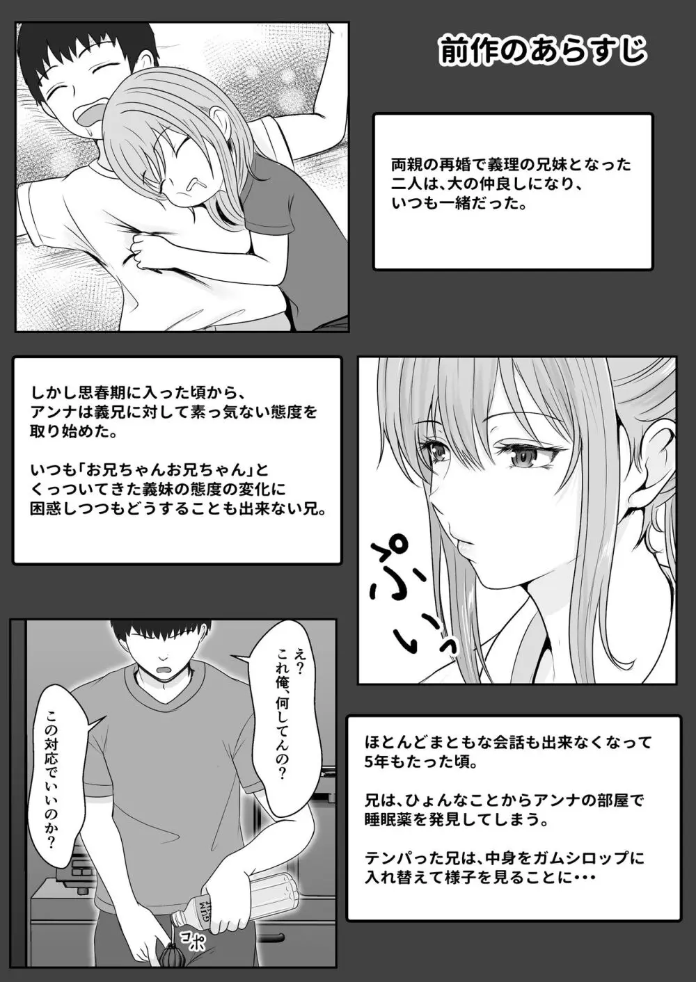 ハーフ義妹との甘い日常と濃密セックス 3ページ