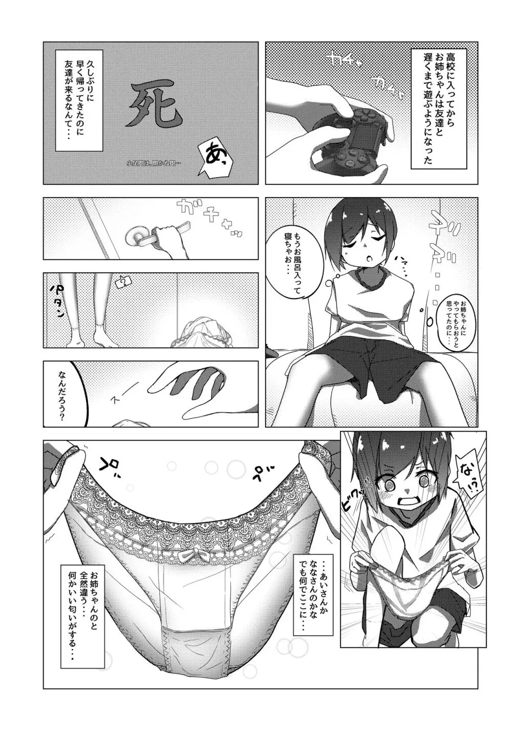 僕のお姉ちゃんの友達は… 4ページ