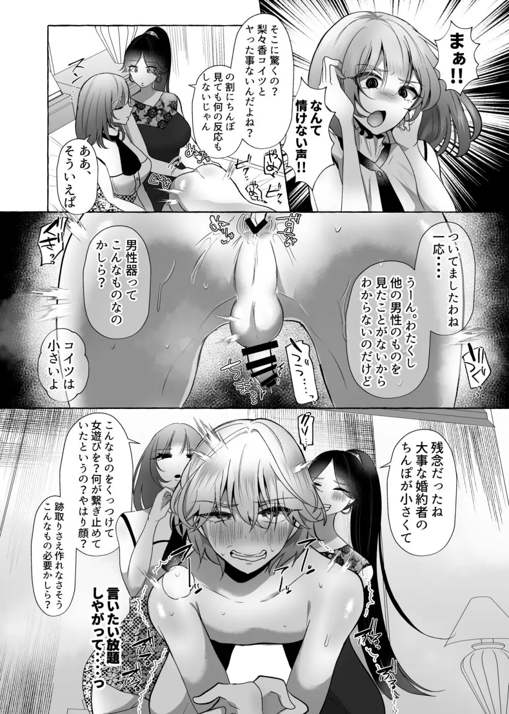 はるか100%♀ 御曹司強制女装メス豚化 13ページ