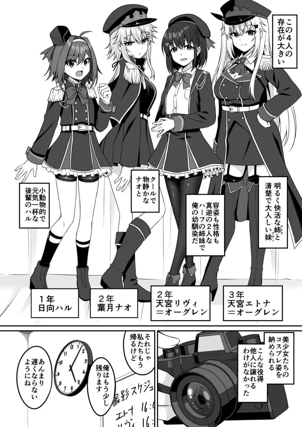 コスプレ部裏活動日誌 3ページ