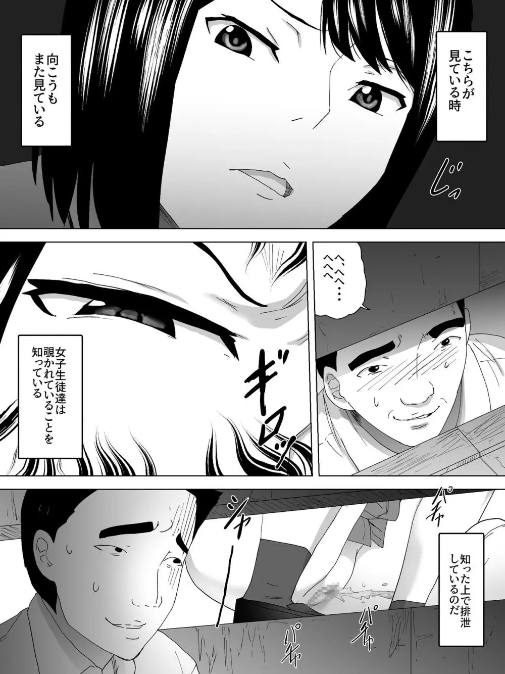 のぞき公認女子便所 5ページ