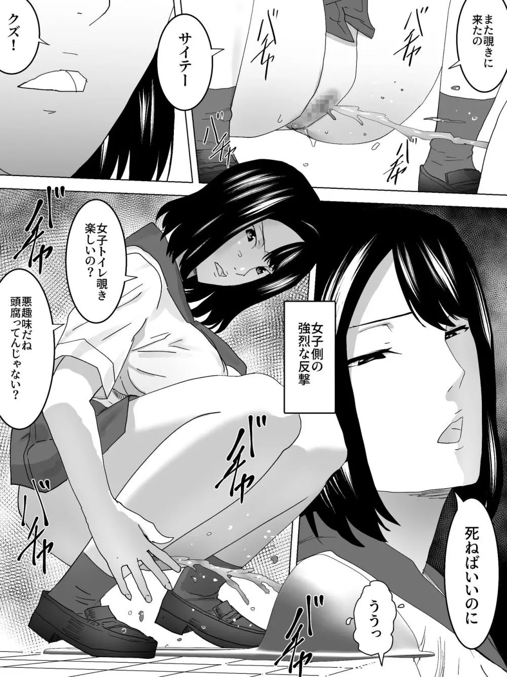 のぞき公認女子便所 6ページ