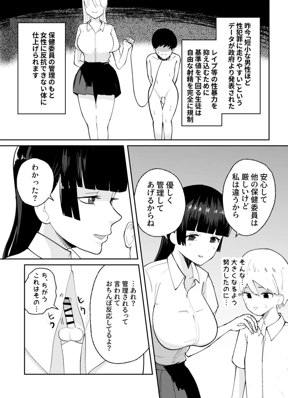 短小男子の躾け方 4ページ