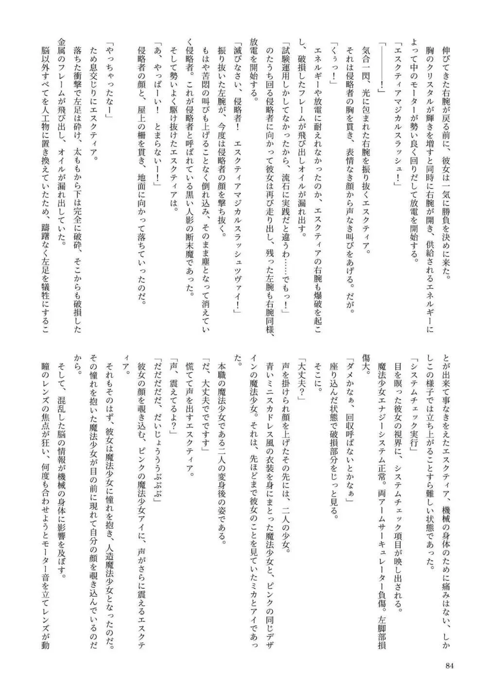 機械化娘合同誌4 84ページ