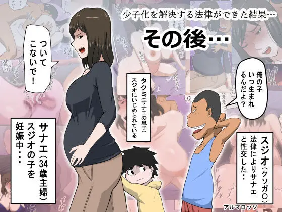 少子化を解決する法律ができた結果…4