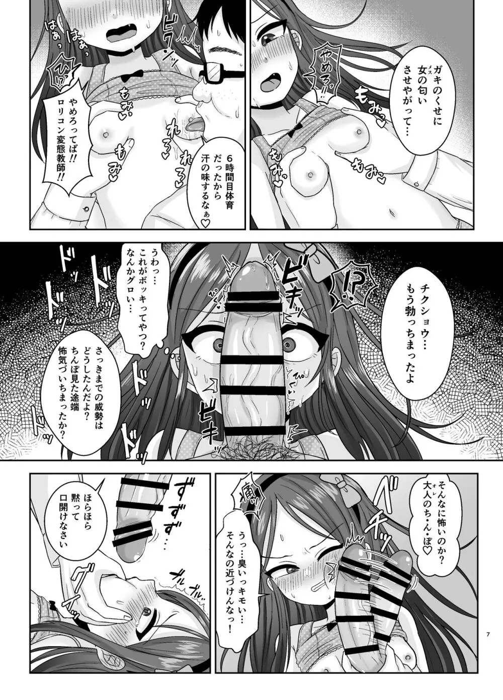 ド屑ないじめっ娘を再教育 7ページ