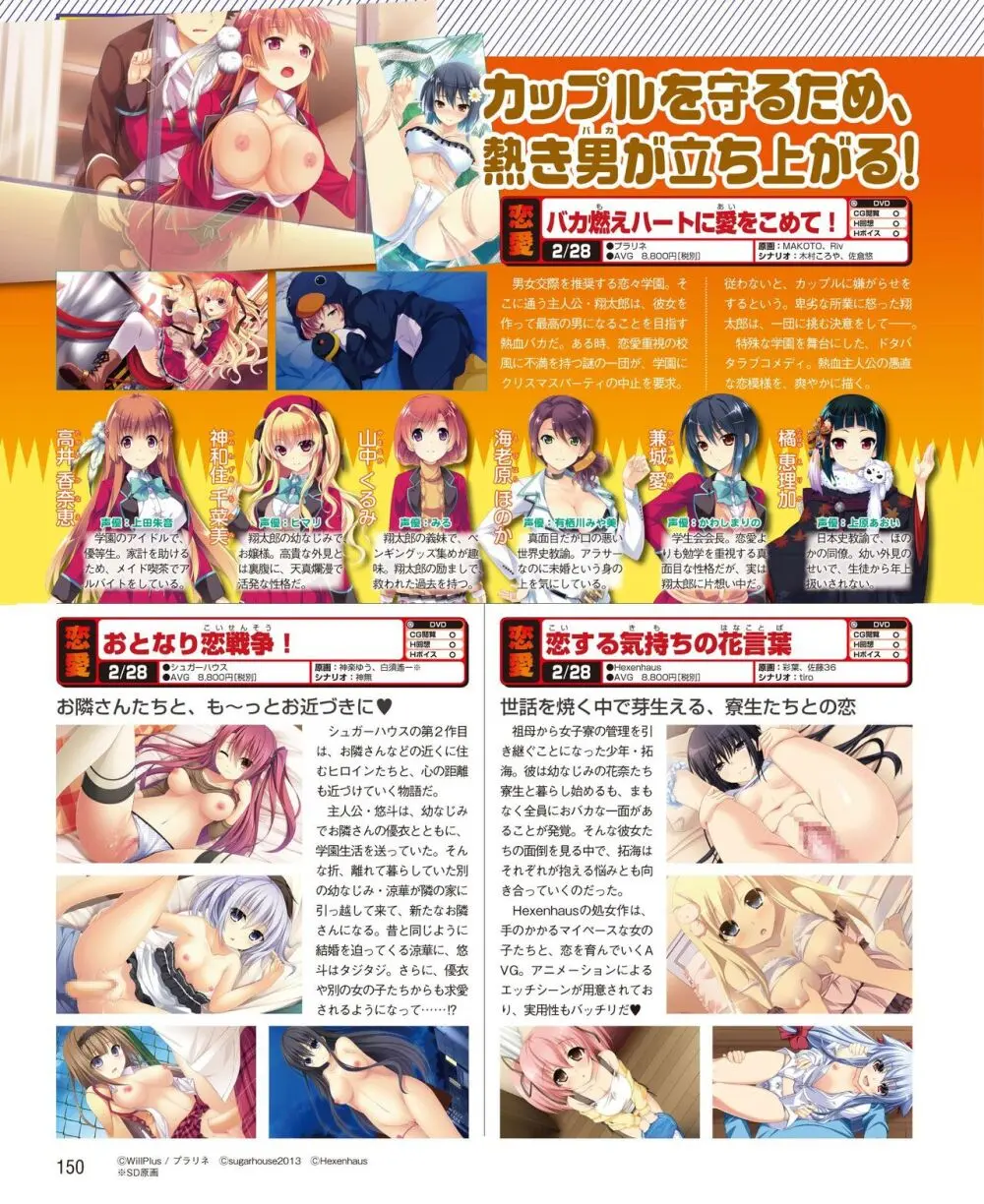 電撃姫 2014年3月号 142ページ