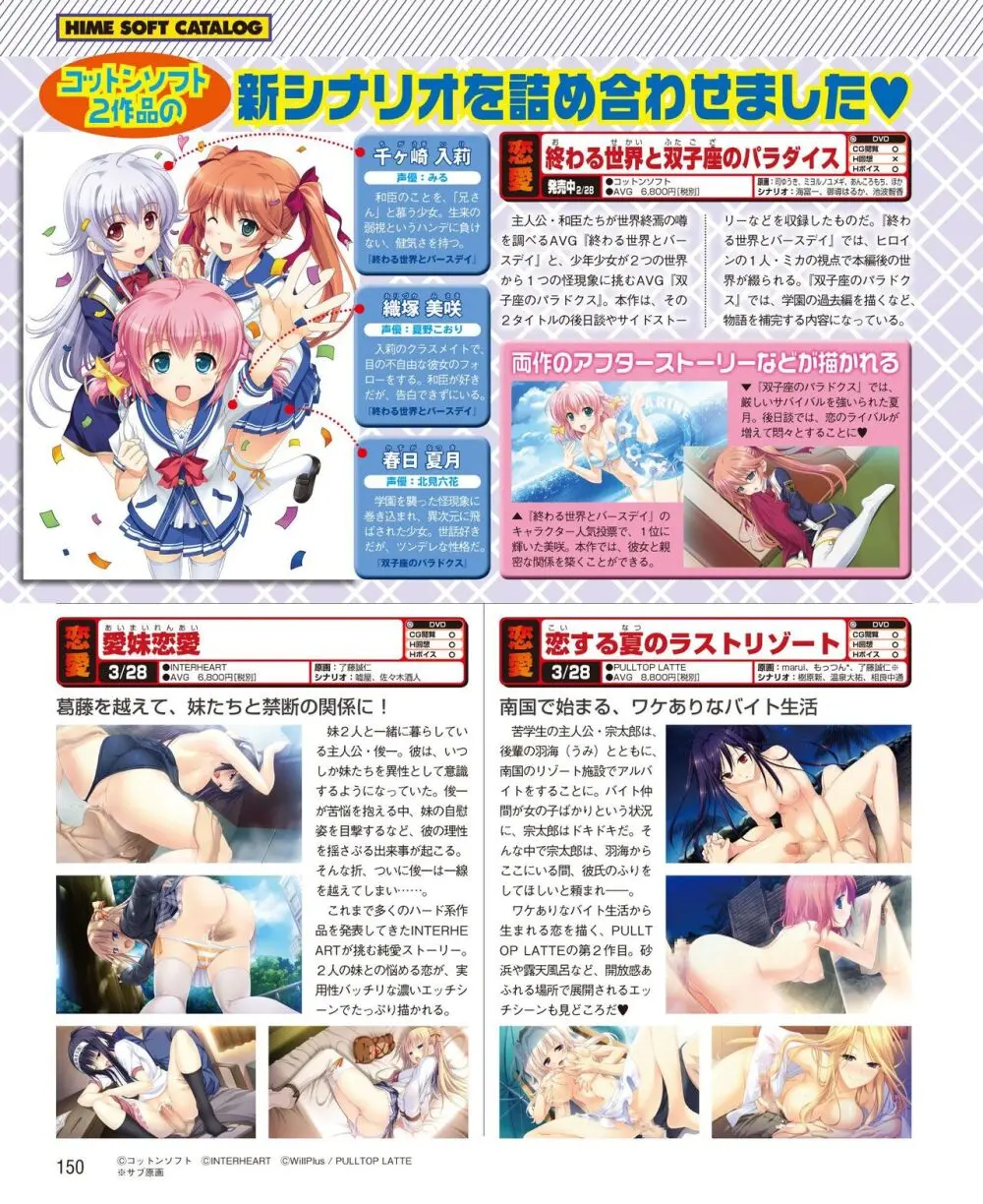 電撃姫 2014年4月号 142ページ