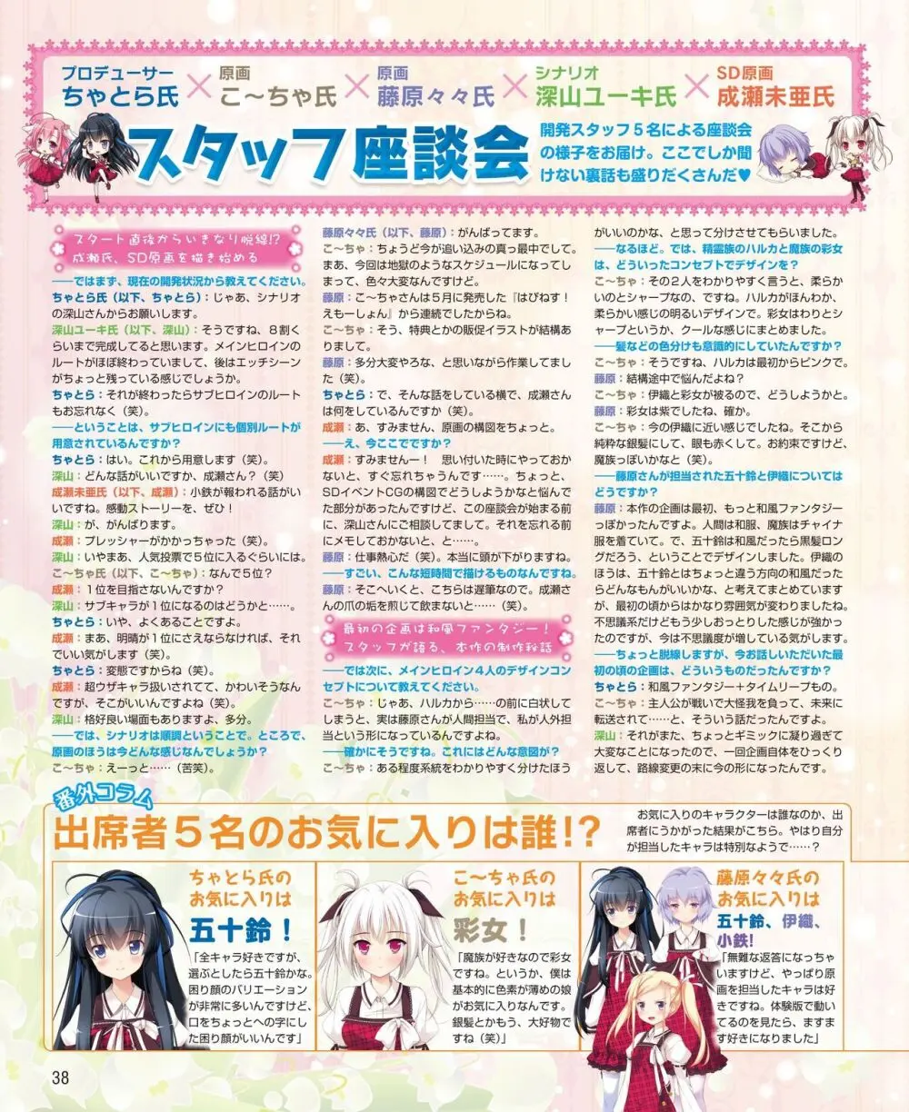 電撃姫 2014年9月号 32ページ