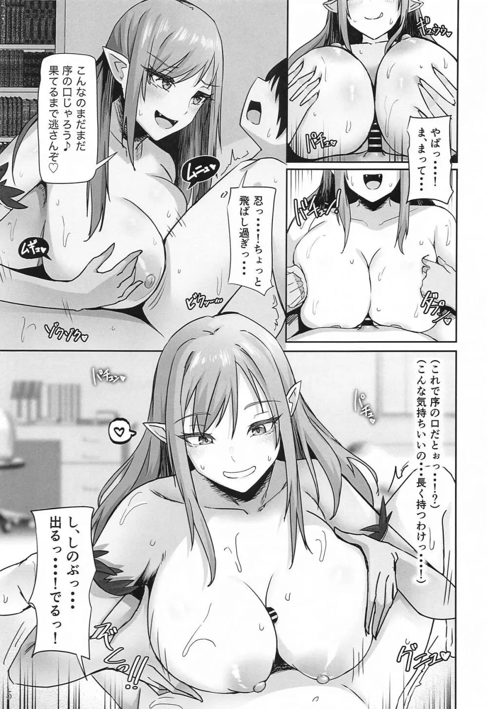 癒物語～金髪グラマーな吸血鬼とデカ乳クラス委員長によるセックス治療～ 6ページ