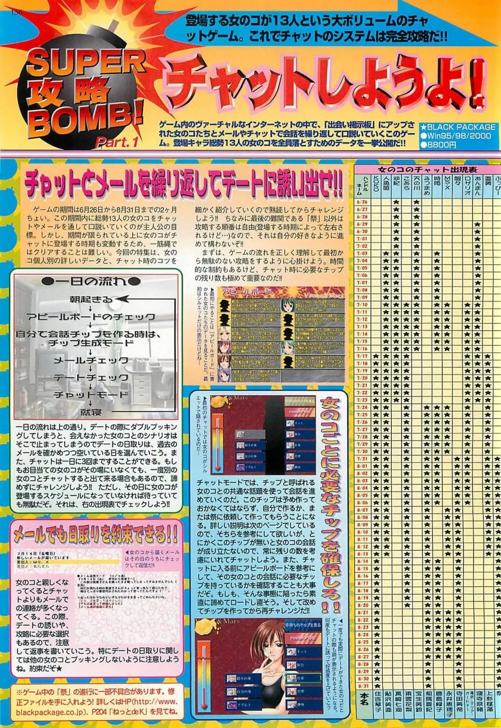 BugBug 2000年8月号 156ページ