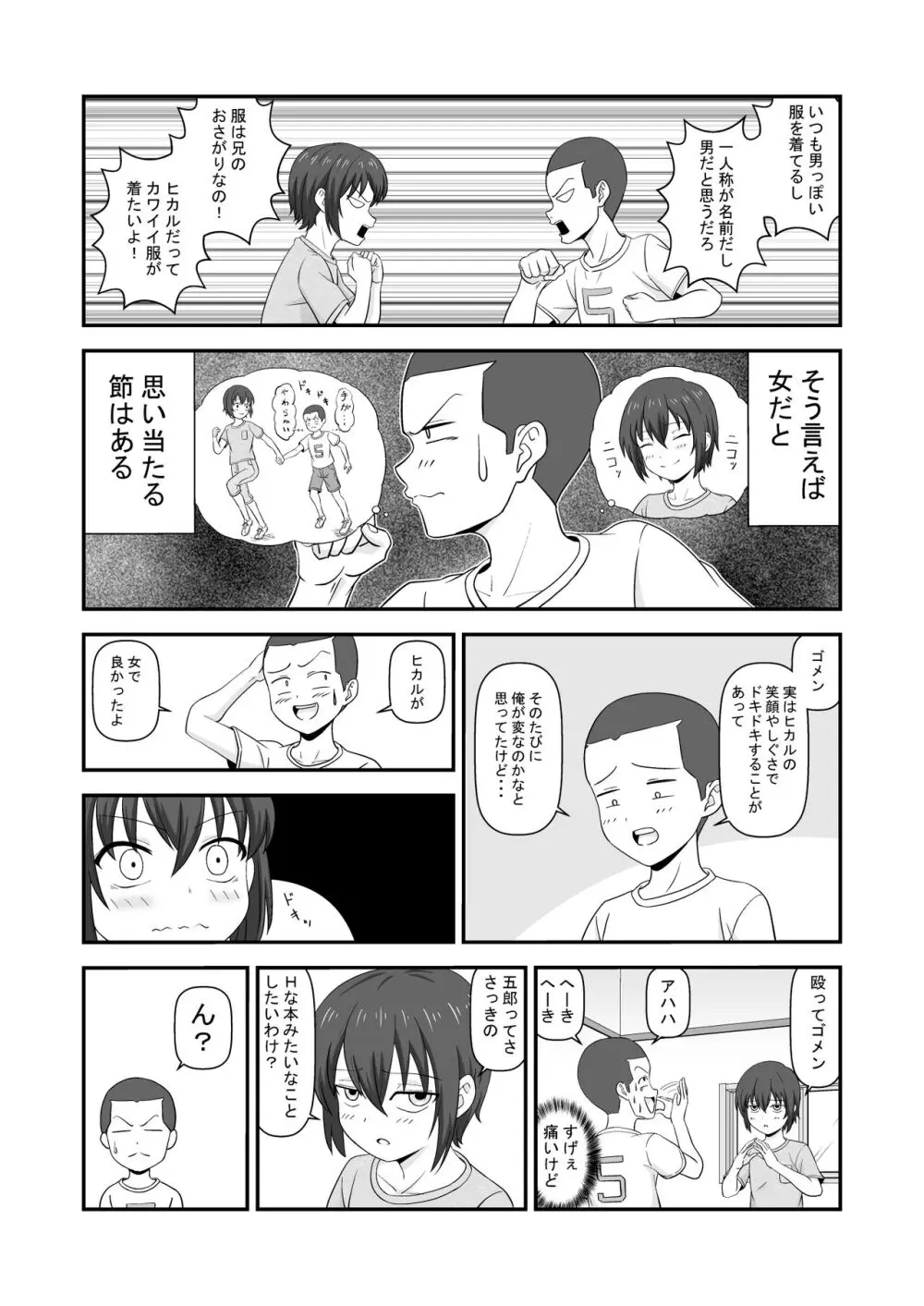 夏休みで仲良くなった友達は女の子だった 7ページ