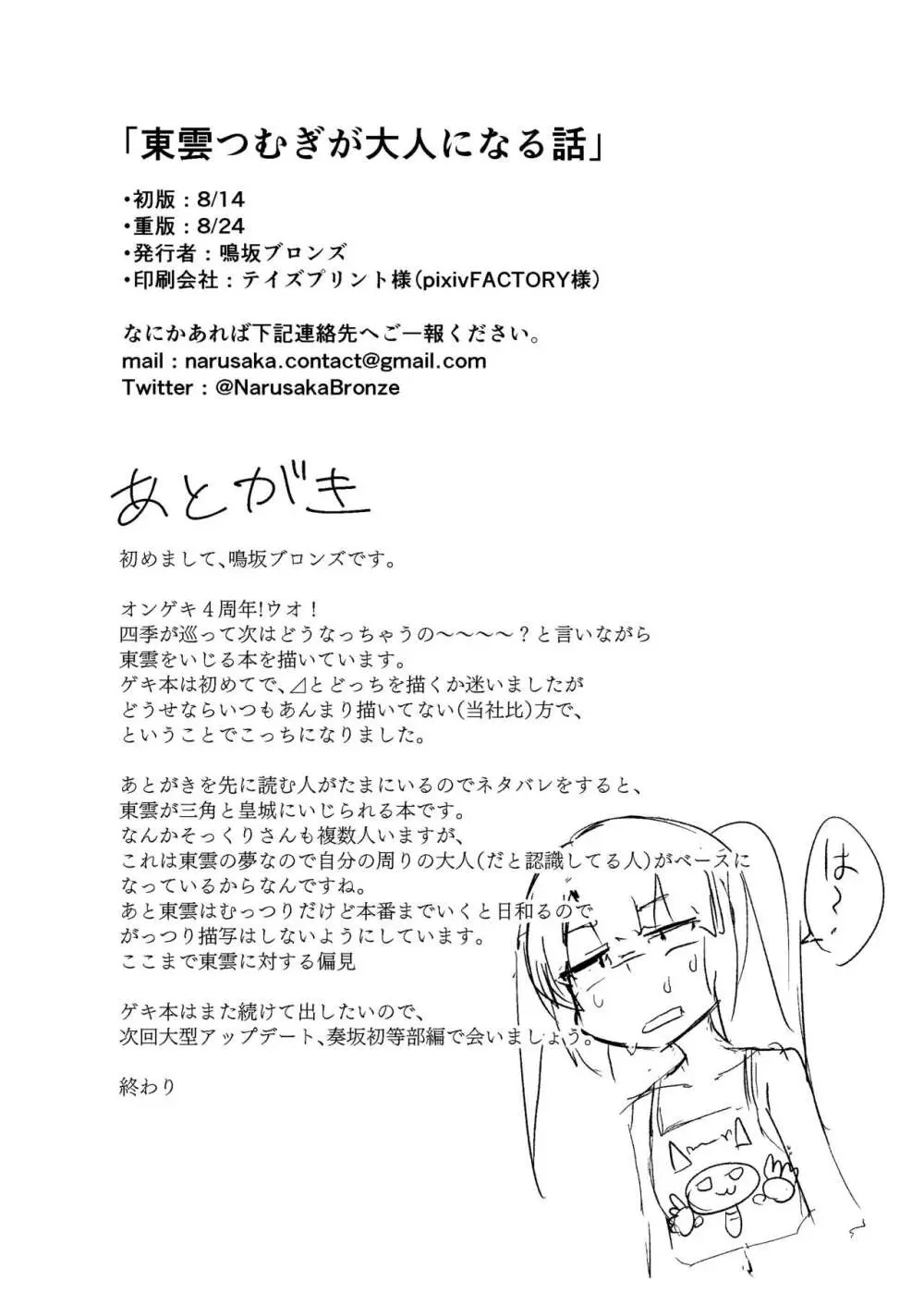 東雲つむぎが大人になる話 29ページ