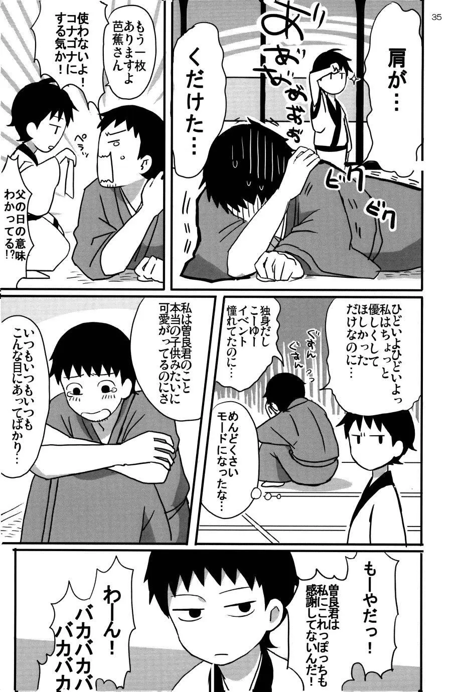 若子日記 34ページ