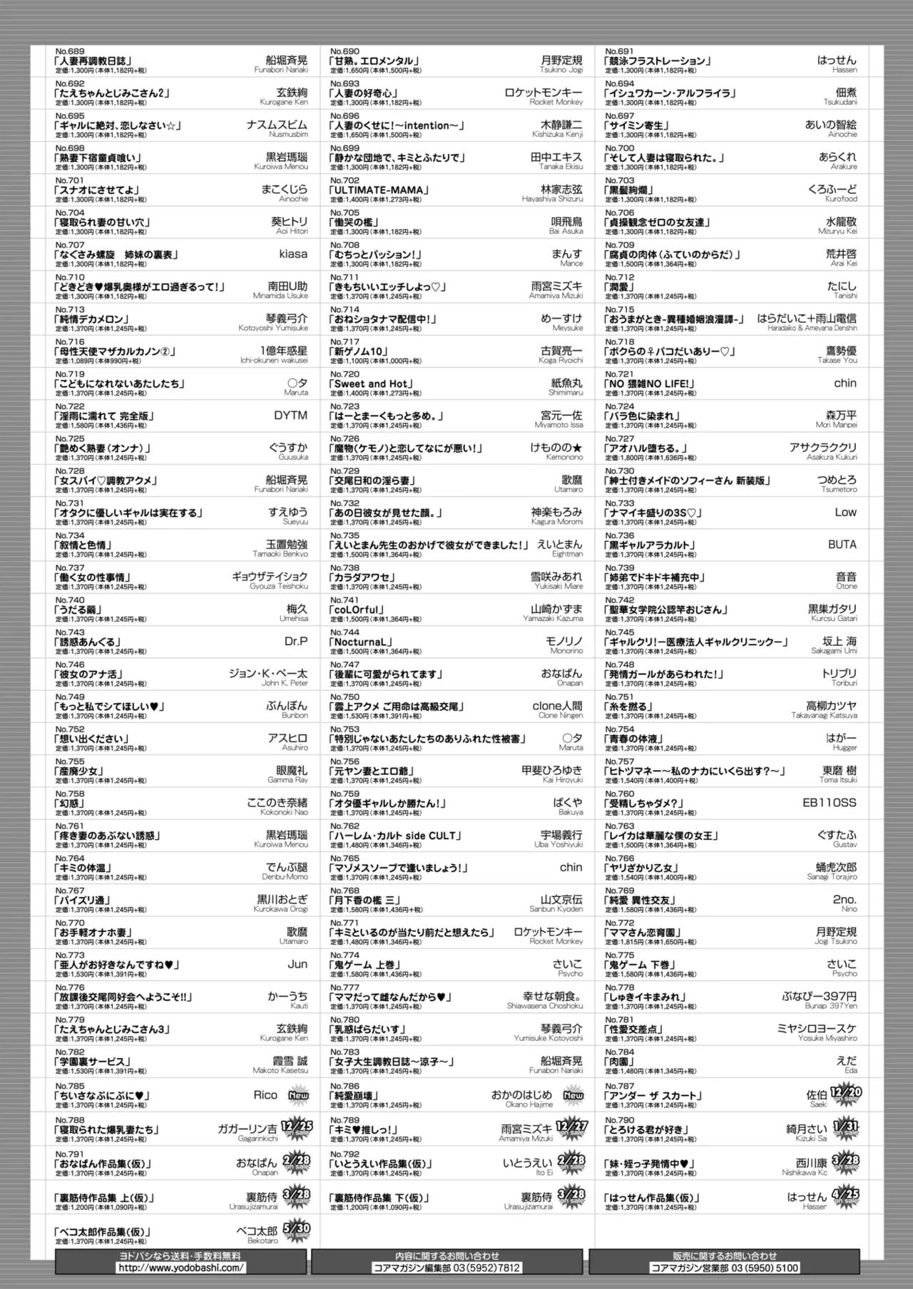 コミックホットミルク 2025年1月号 425ページ