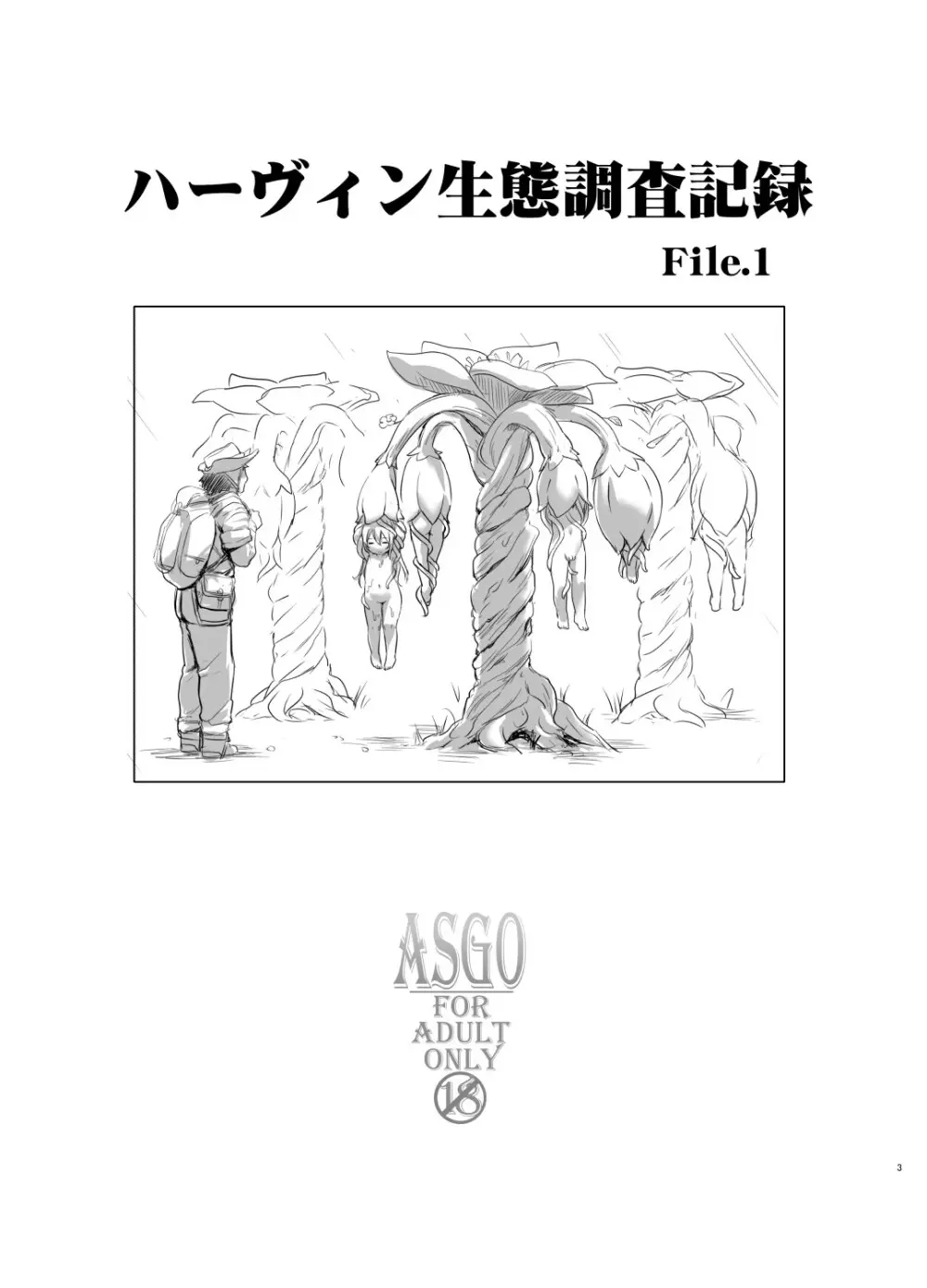 ハーヴィンコピー誌まとめ本 4ページ