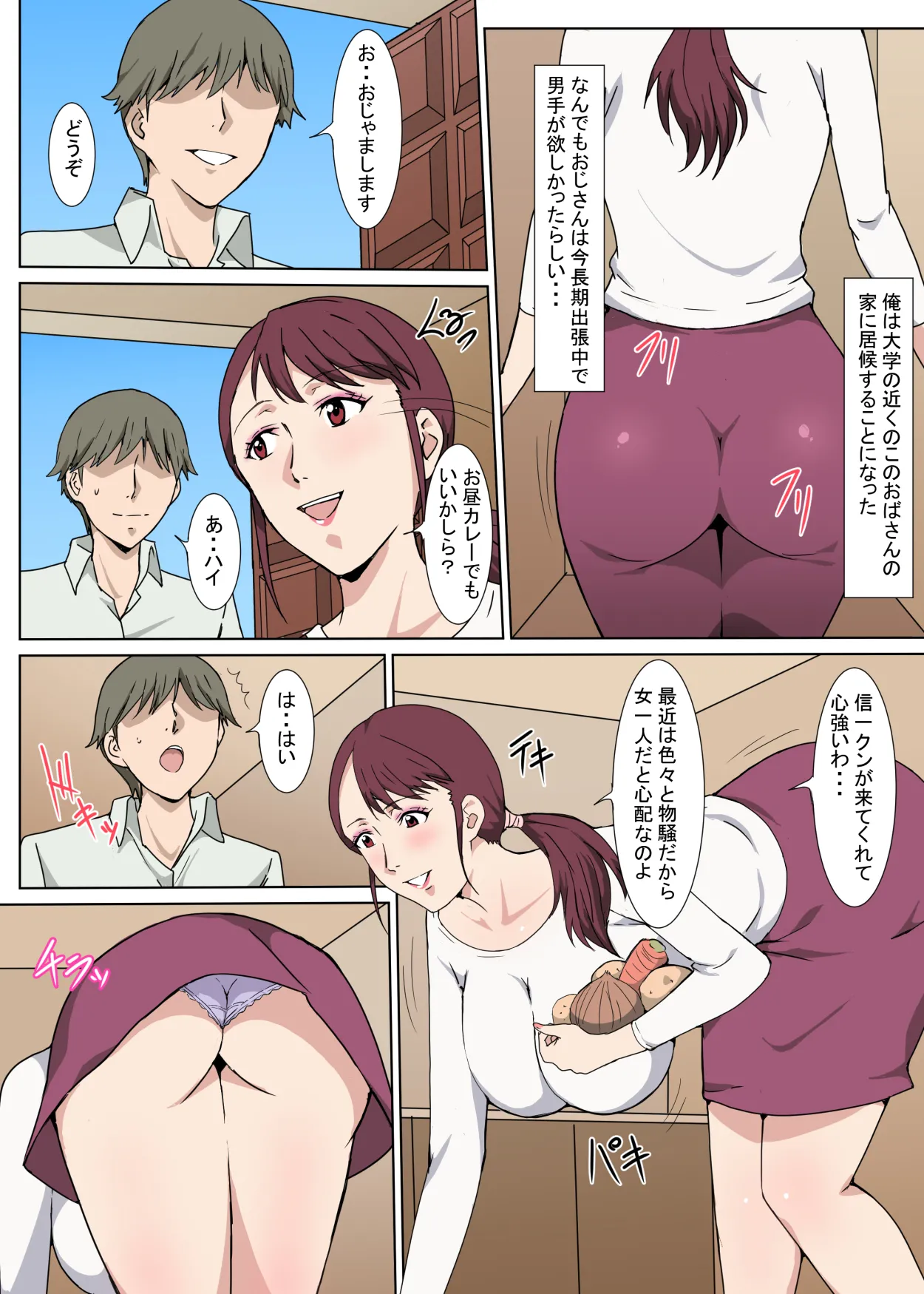 真面目で明るいおばさんをセックスで言いなりにした話 3ページ