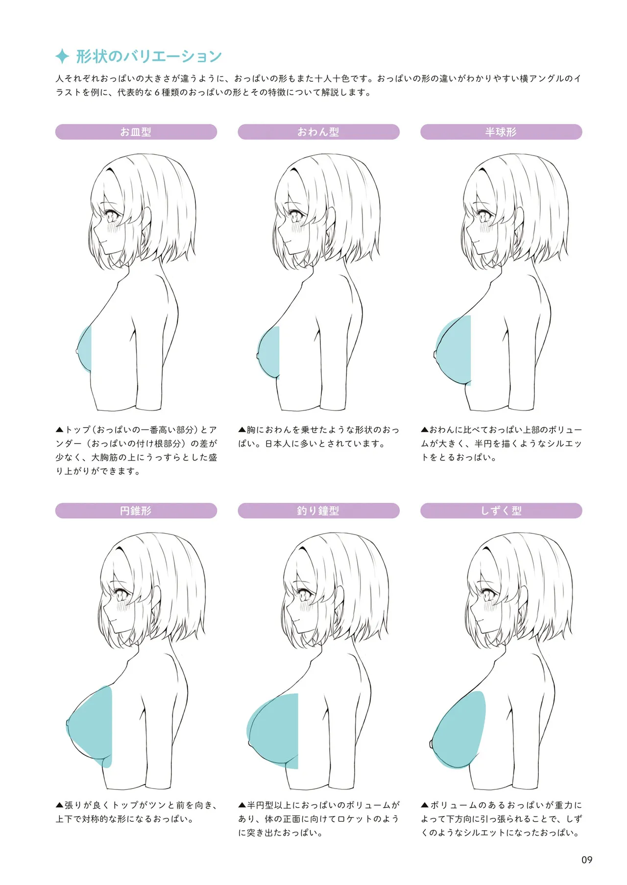 おっぱいの塗り方 100倍えっちに魅せるテクニック 10ページ