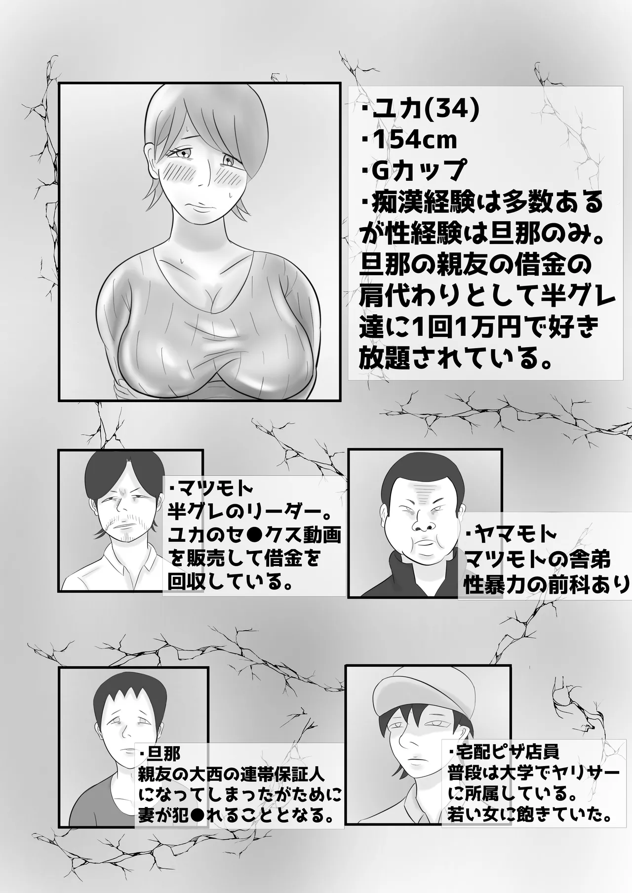 爆乳の妻は今日も半グレに抱かれる。 3ページ