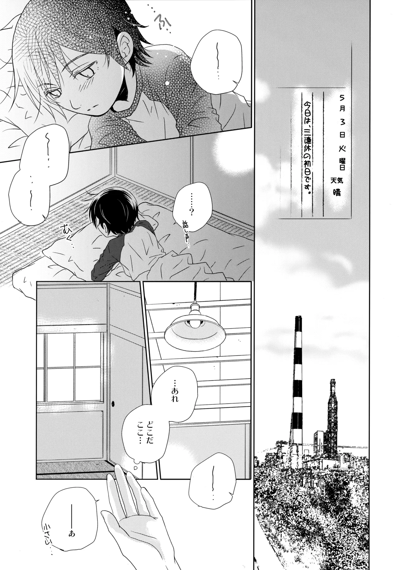 〇学性日記 2ページ