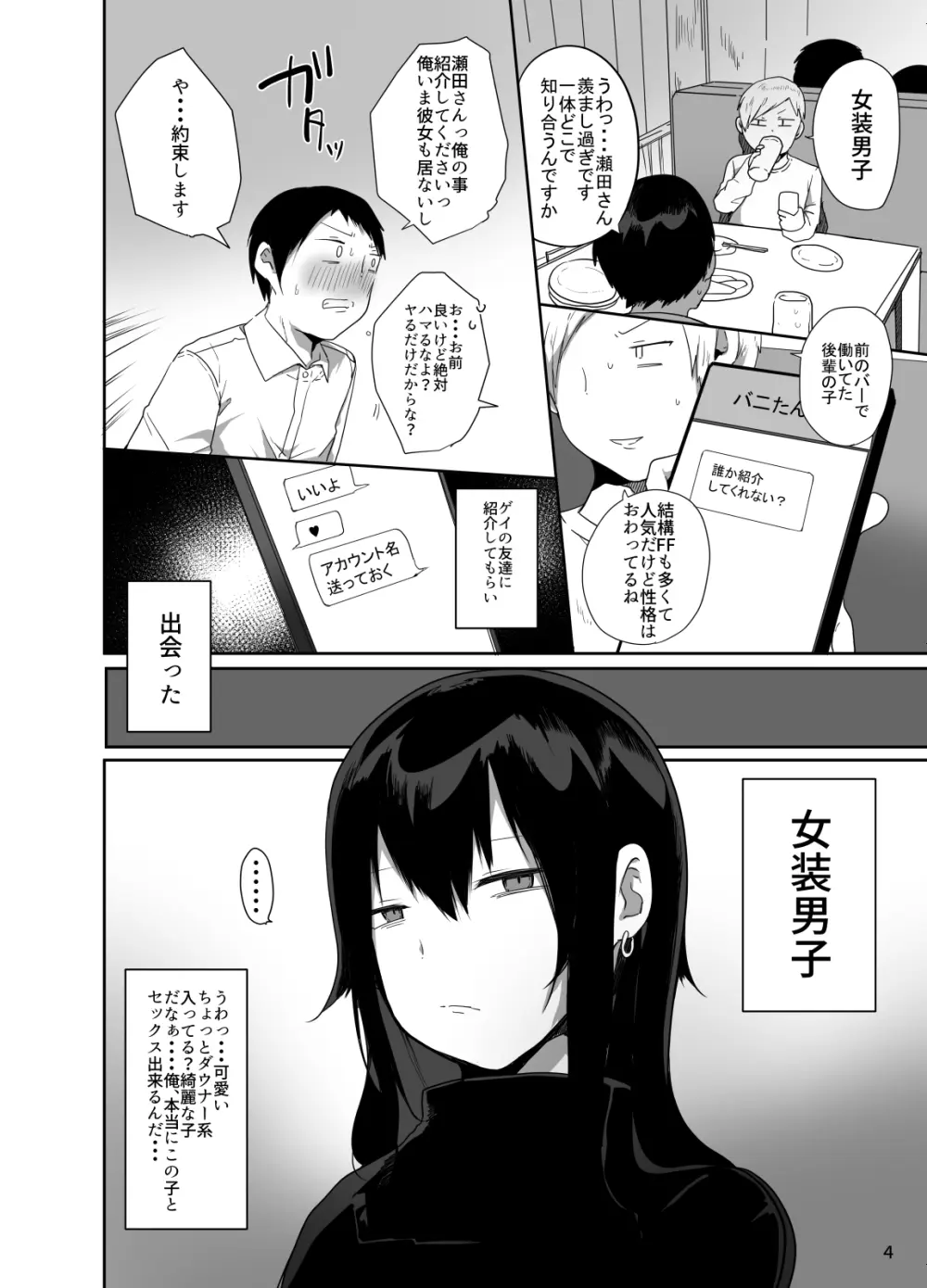 俺の心ぐちゃぐちゃにしてくる女装男子 5ページ