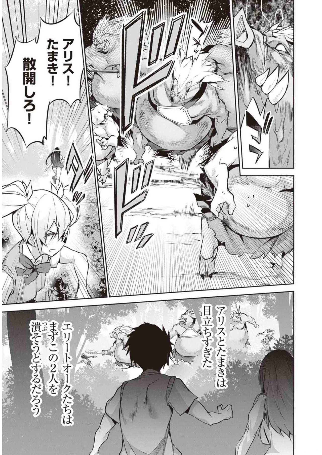 ぼくは異世界で付与魔法と召喚魔法を天秤にかける 第03巻 119ページ