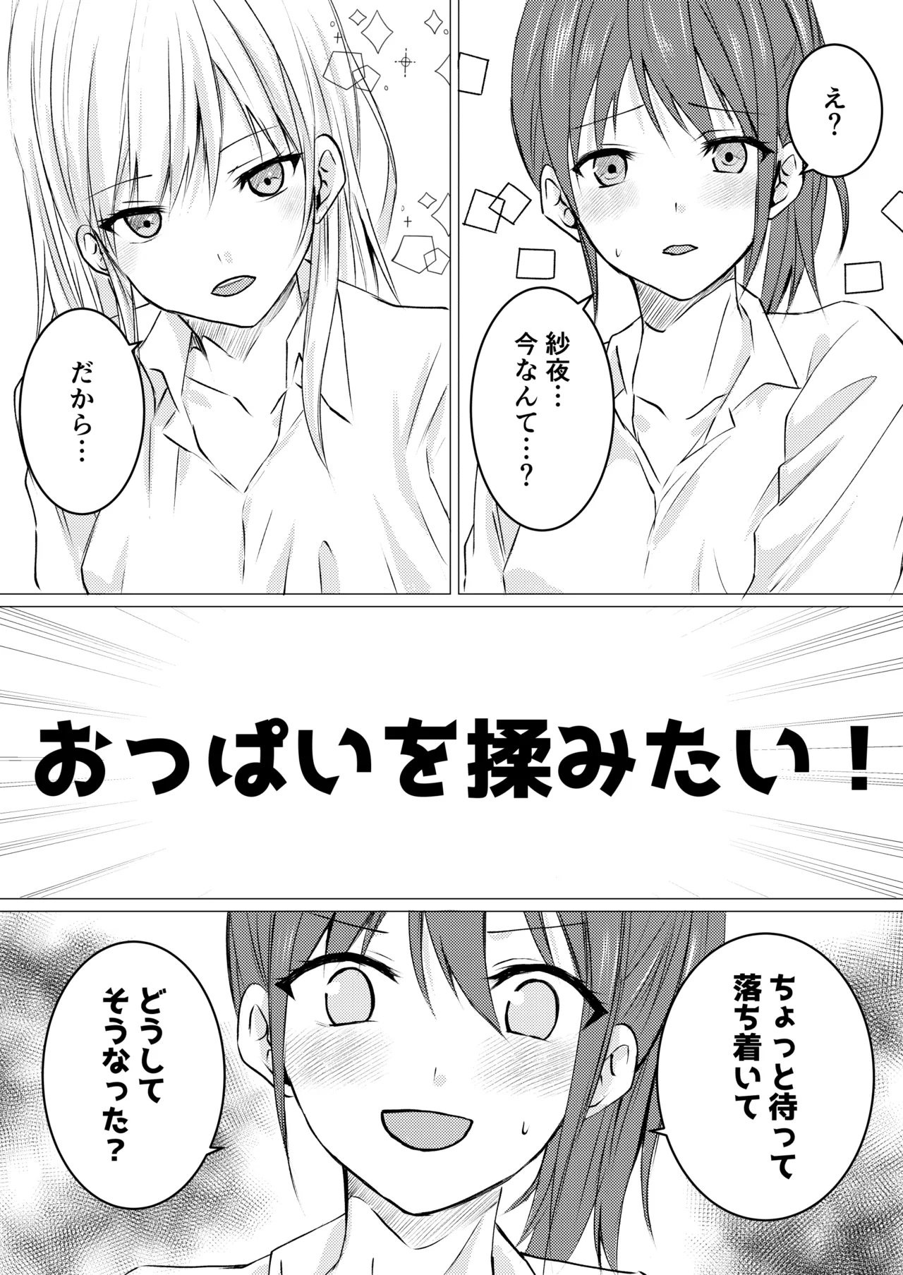 女の子だって、おっぱいを揉みたい! 3ページ