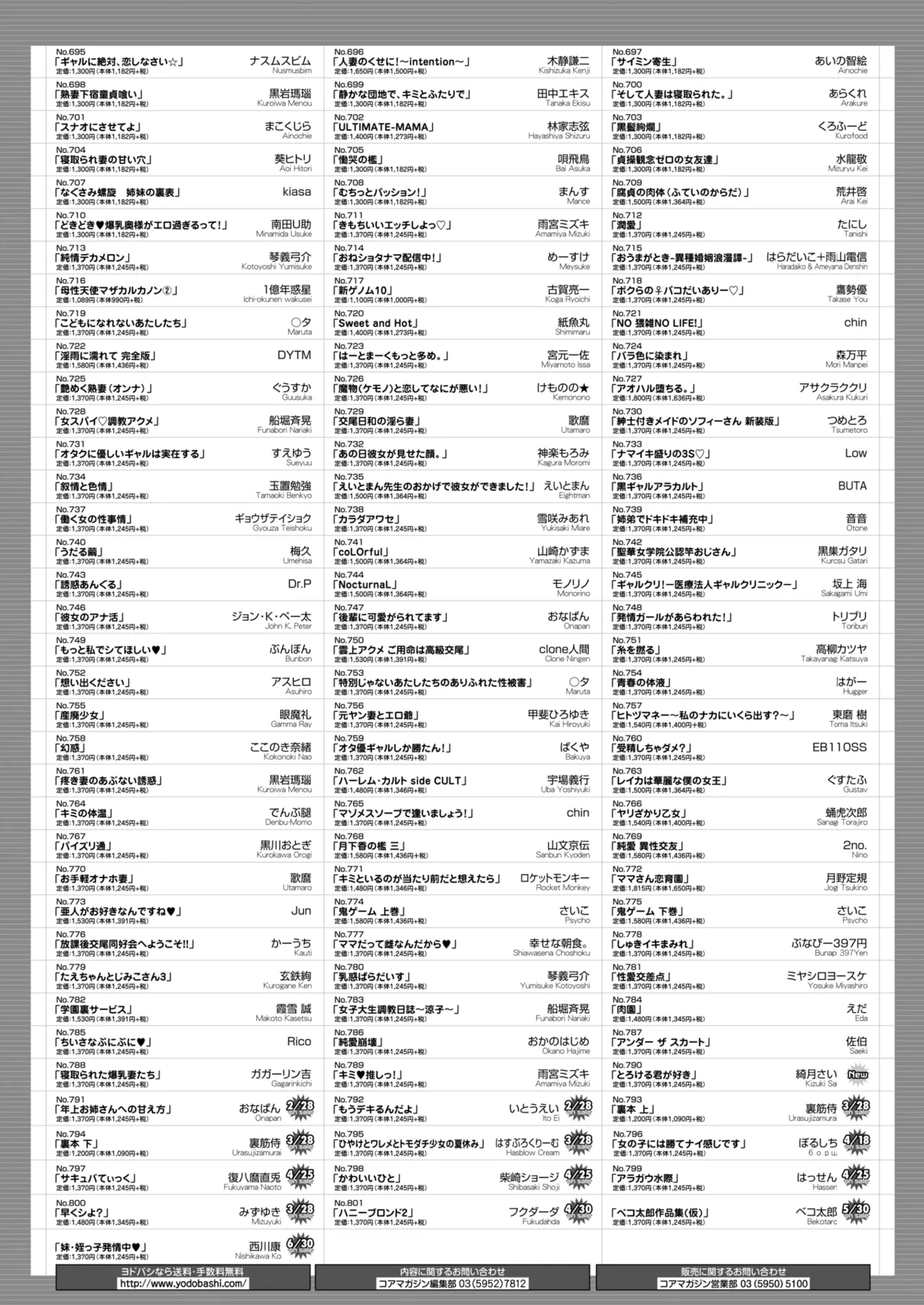 コミックホットミルク 2025年3月号 449ページ