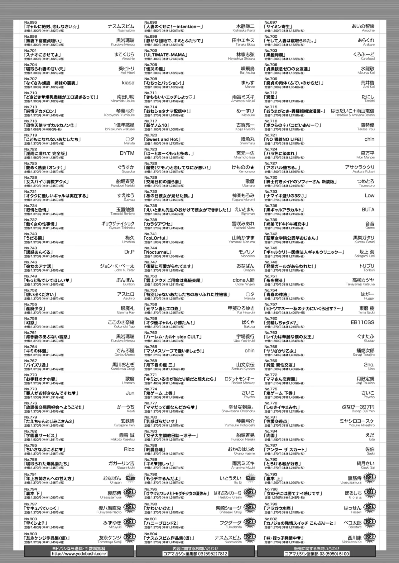 コミックホットミルク 2025年4月号 445ページ