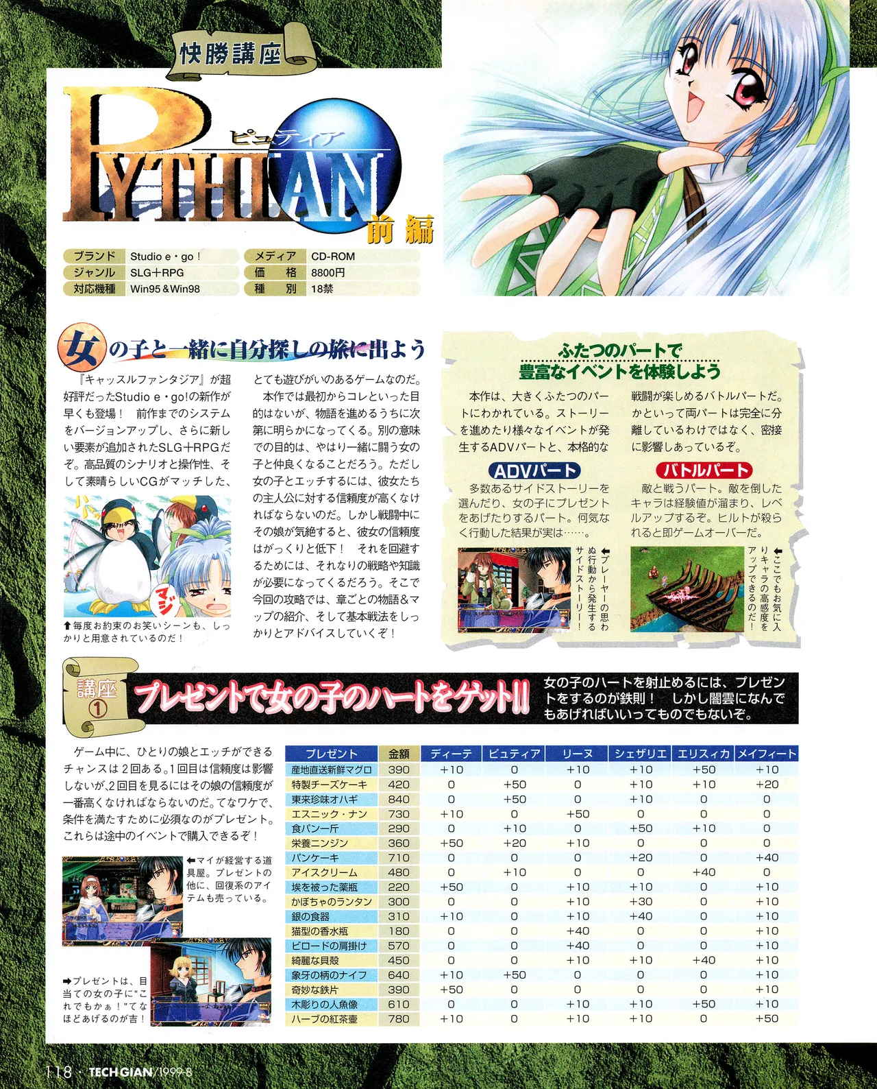 TECH GIAN (テックジャイアン) 1999年08月号 Vol.34 116ページ