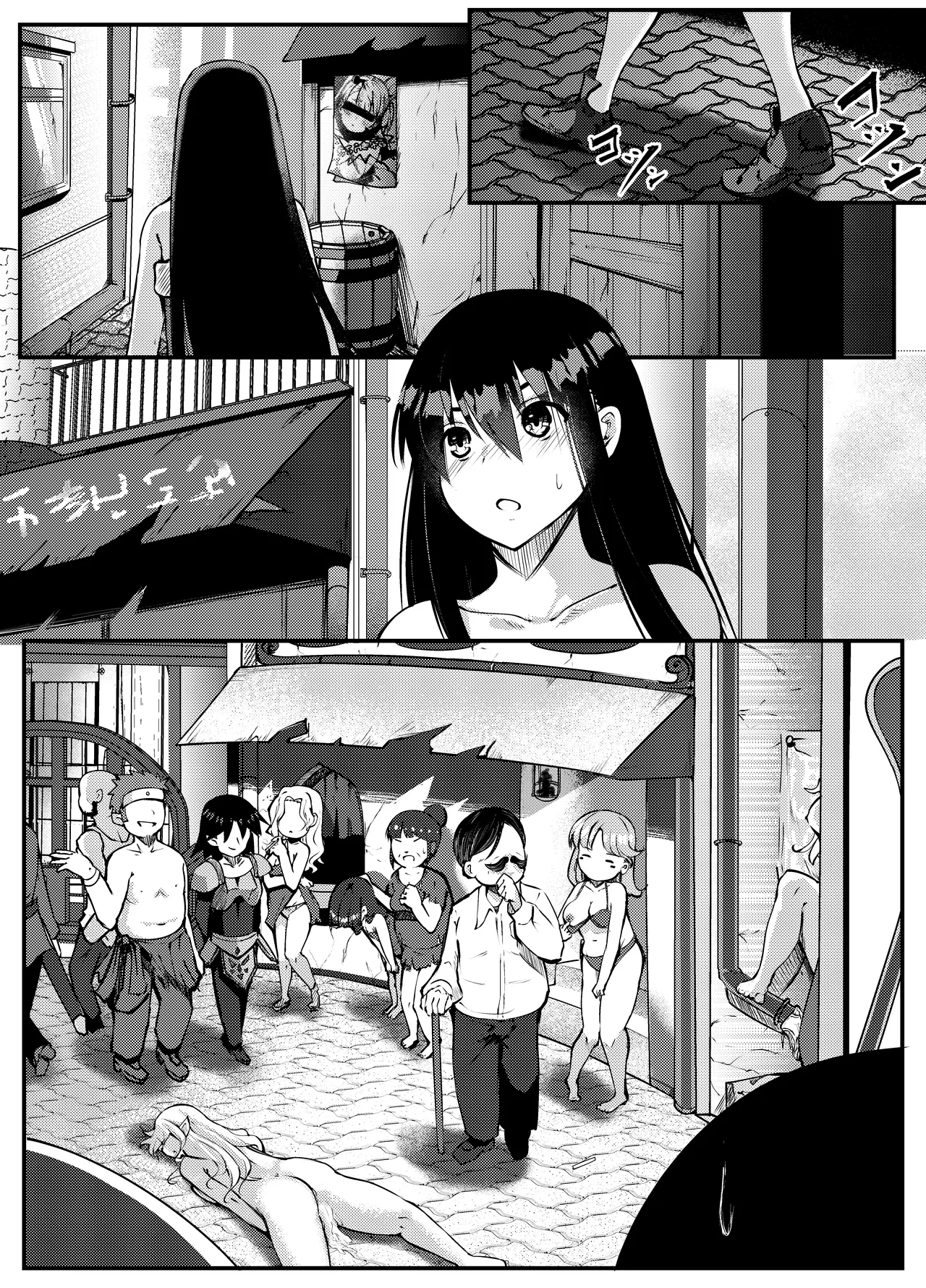 サキュバスに惨敗した女剣士、ふたなりにされる 17ページ