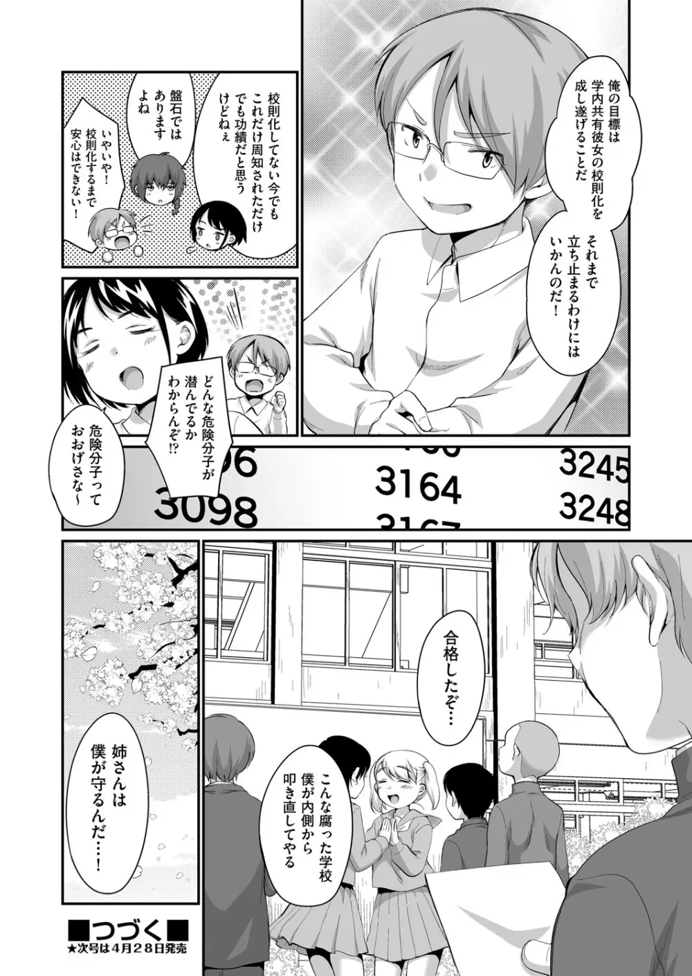 COMIC 阿吽 2025年4月号 255ページ