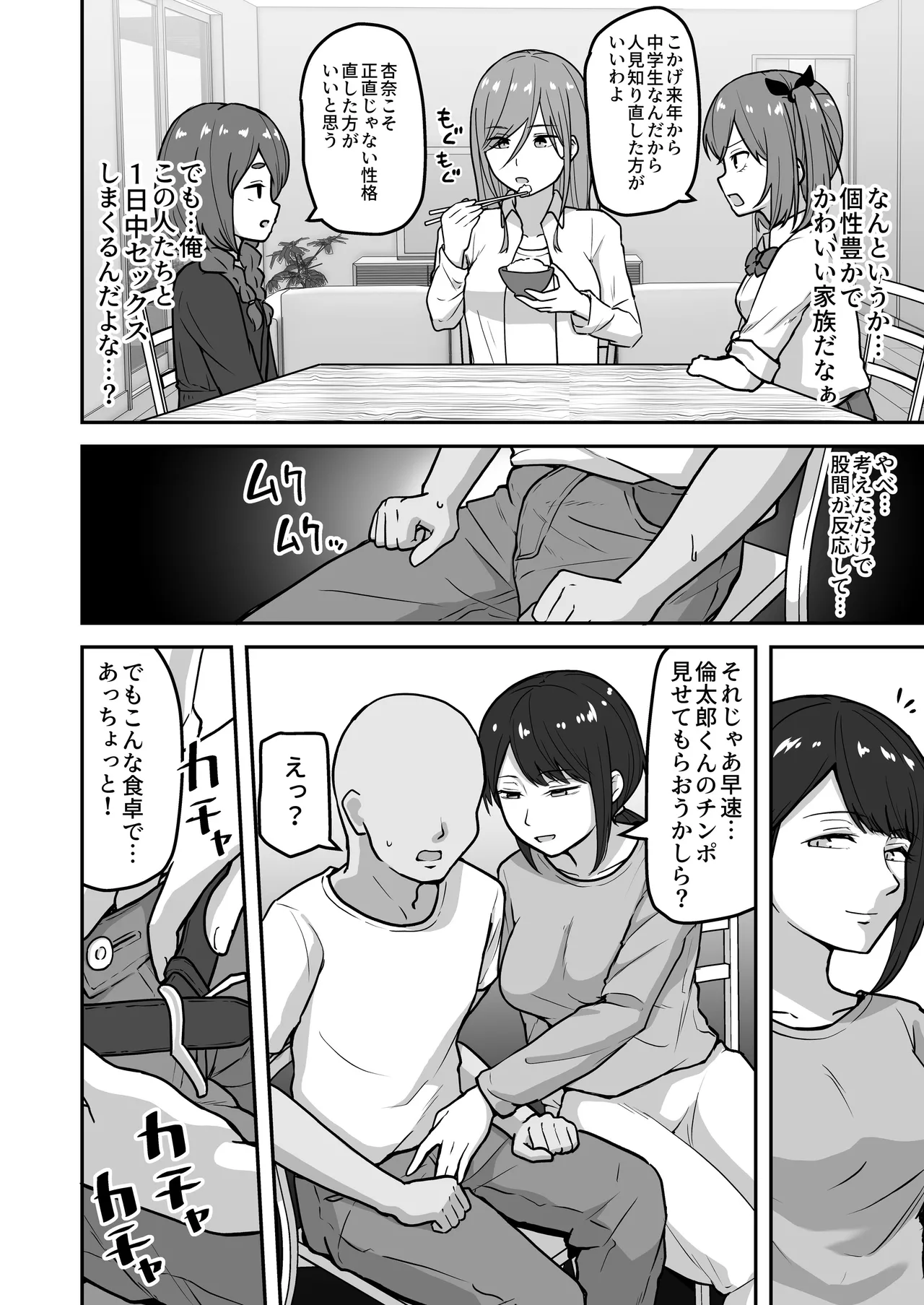 乳崎家の性処理バイト 7ページ