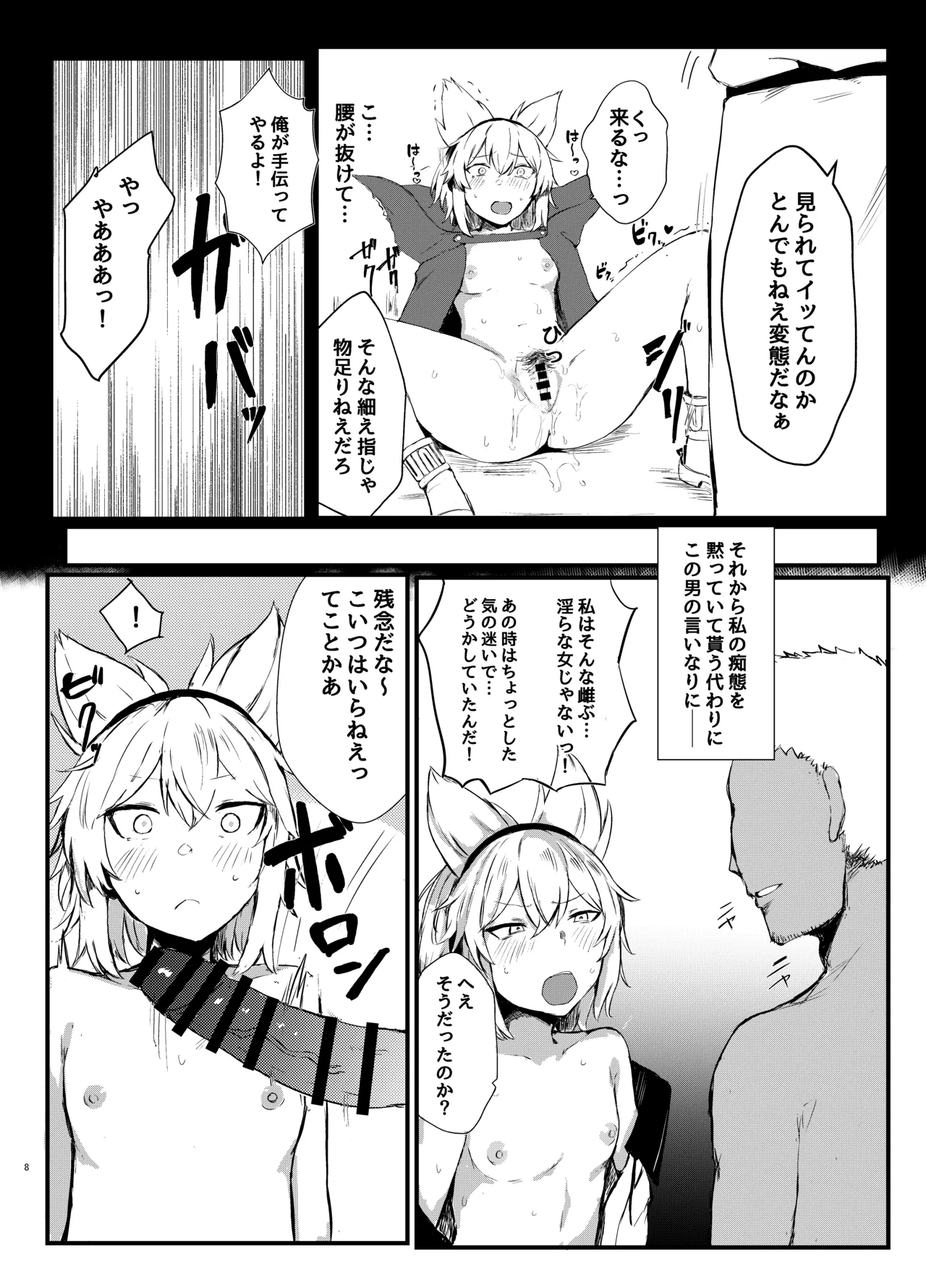 聖德王凌辱調教 8ページ