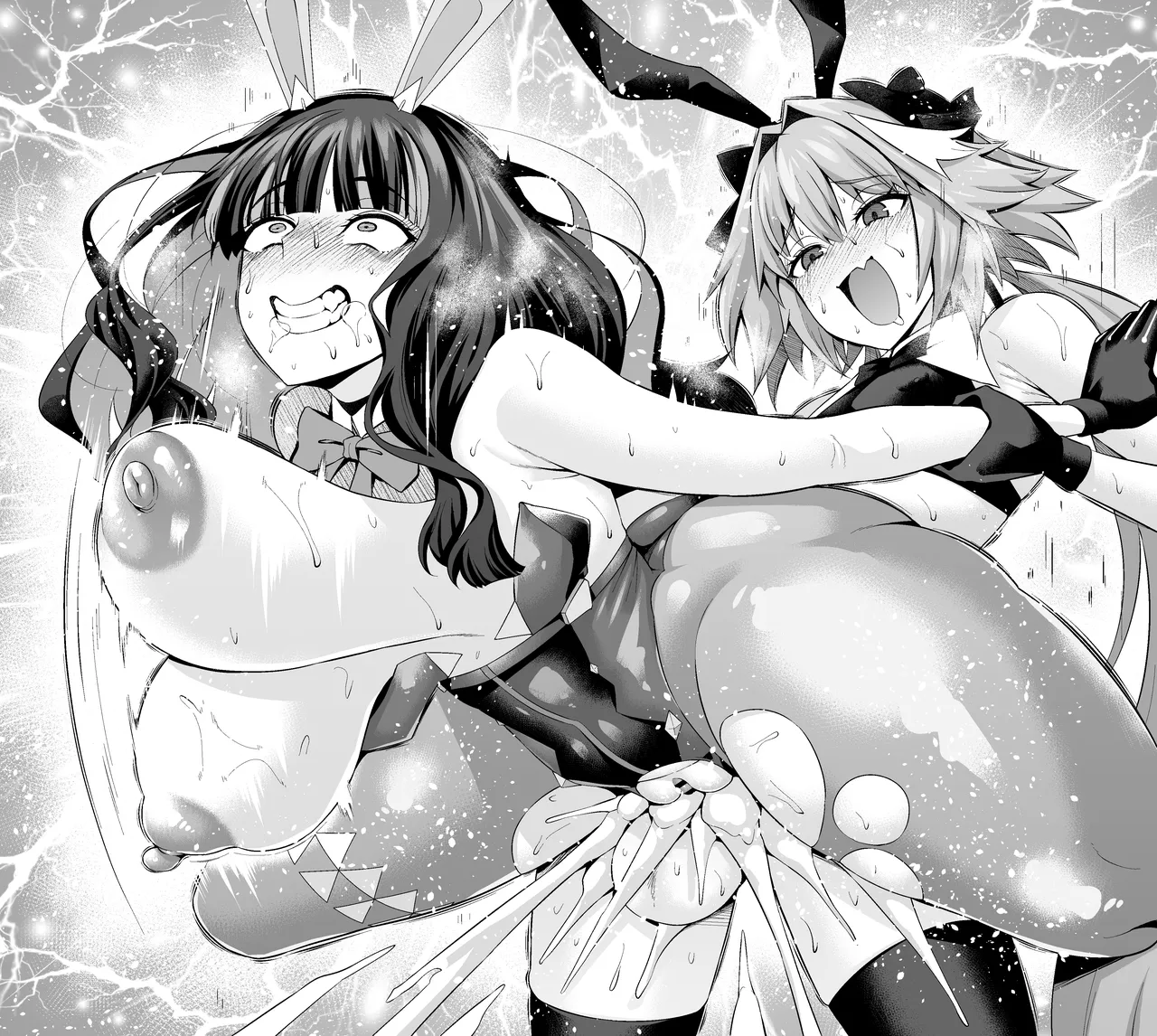 バニーテノチ、アストルフォとバニー訓練❤ 18ページ