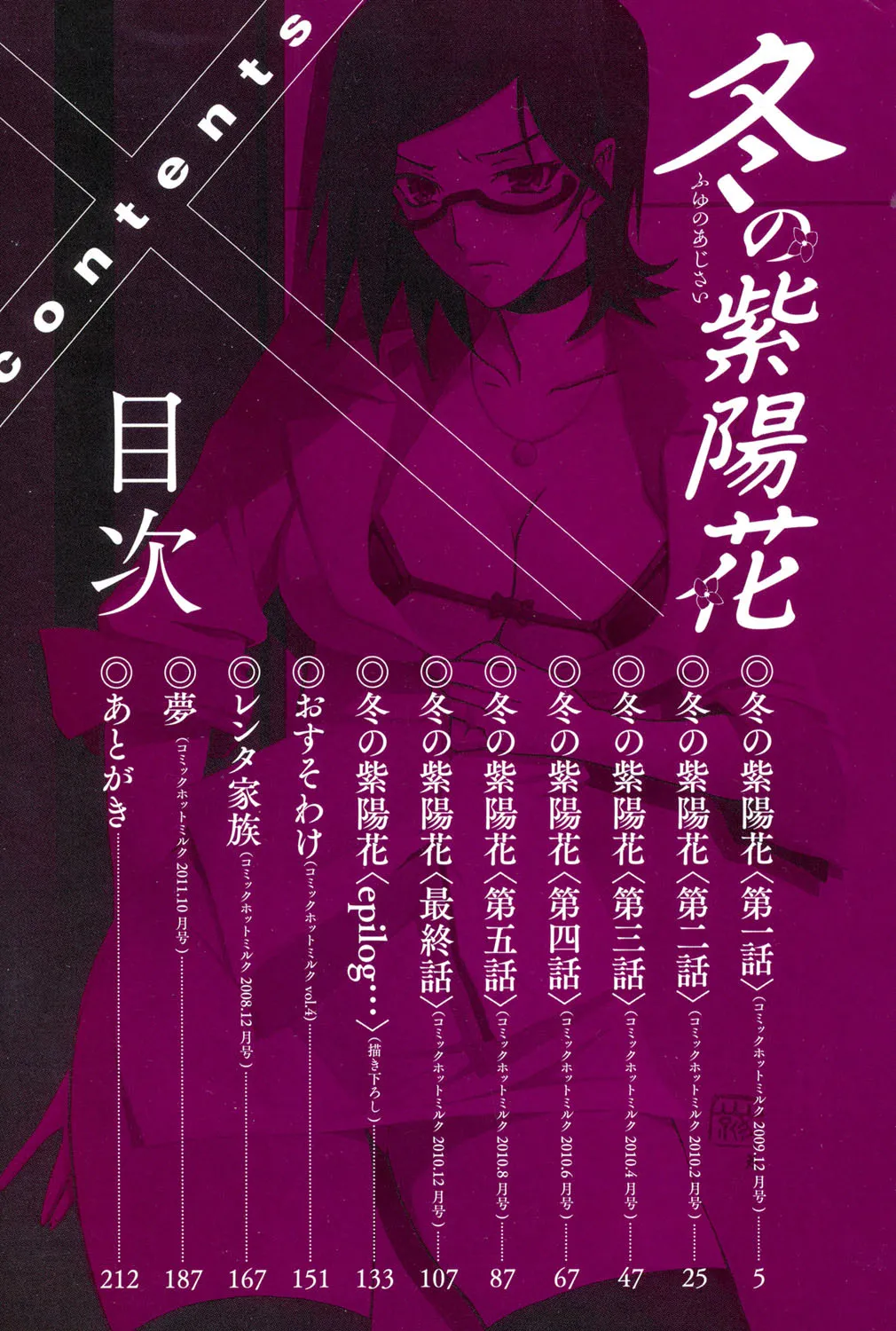冬の紫陽花 3ページ