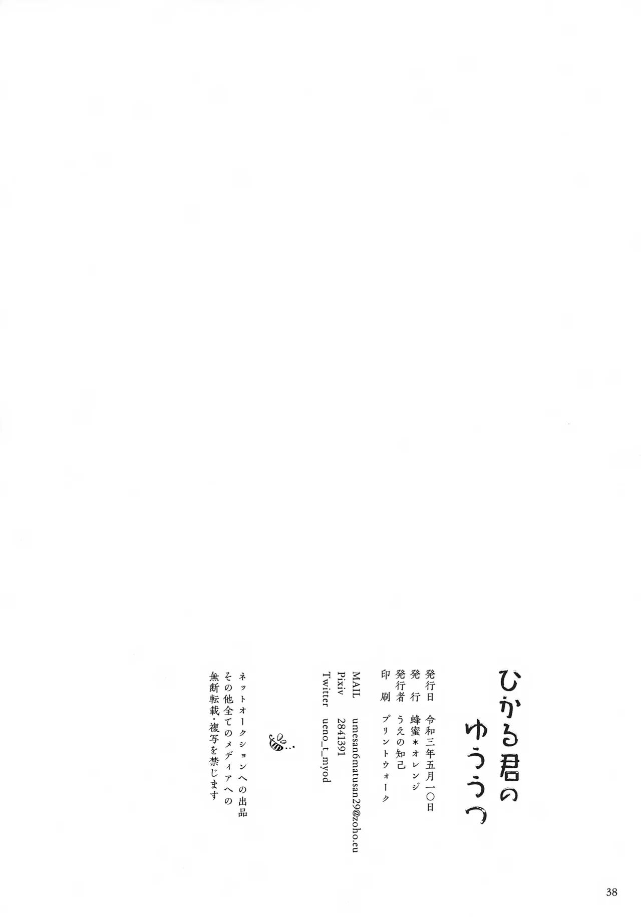 ひかる君のゆううつ 38ページ