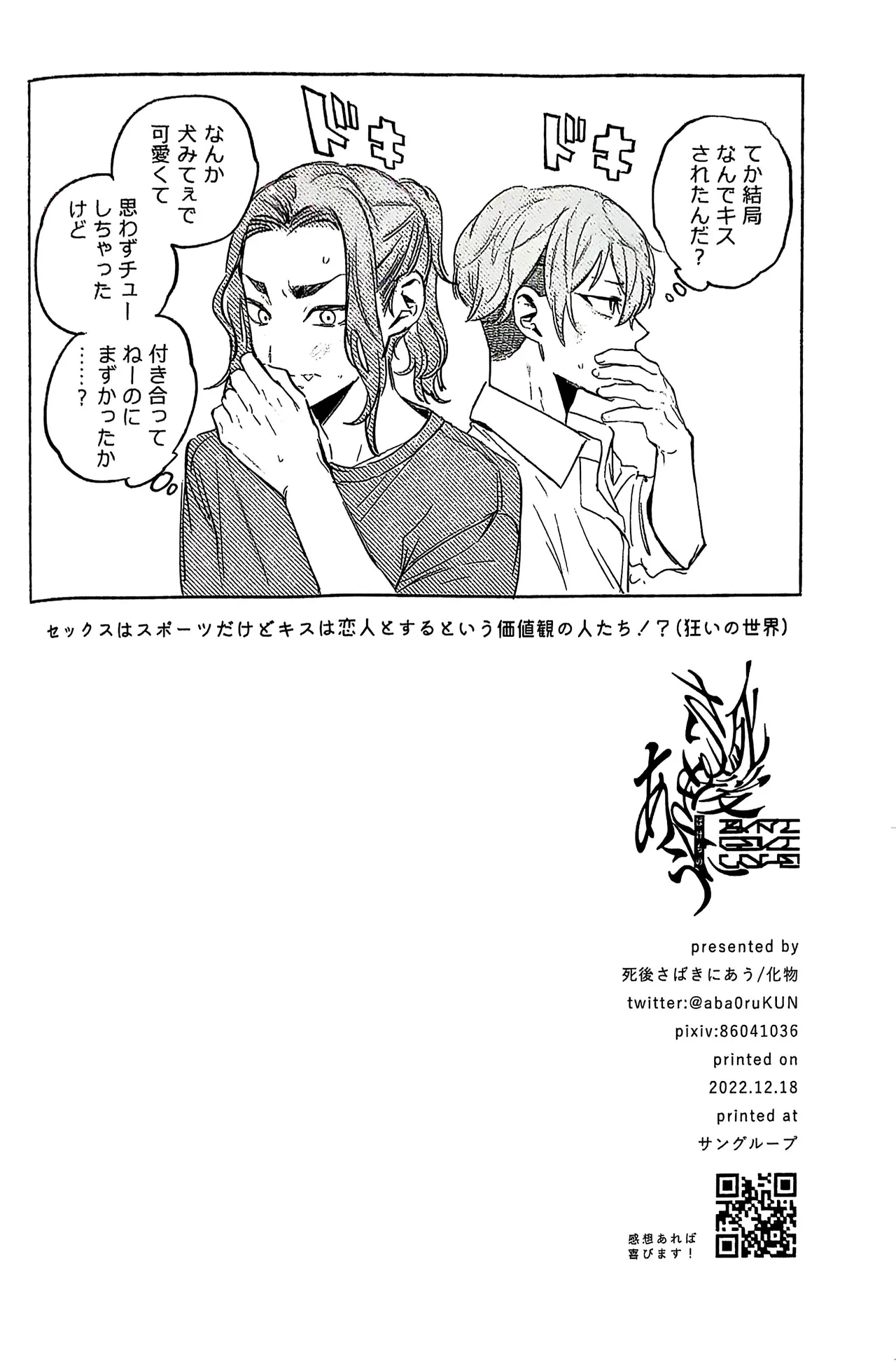 【死後さばきにあう(化物)】 リリース•マイ•ストレス 【東京卍リベンジャーズ/ふゆばじ】 22ページ