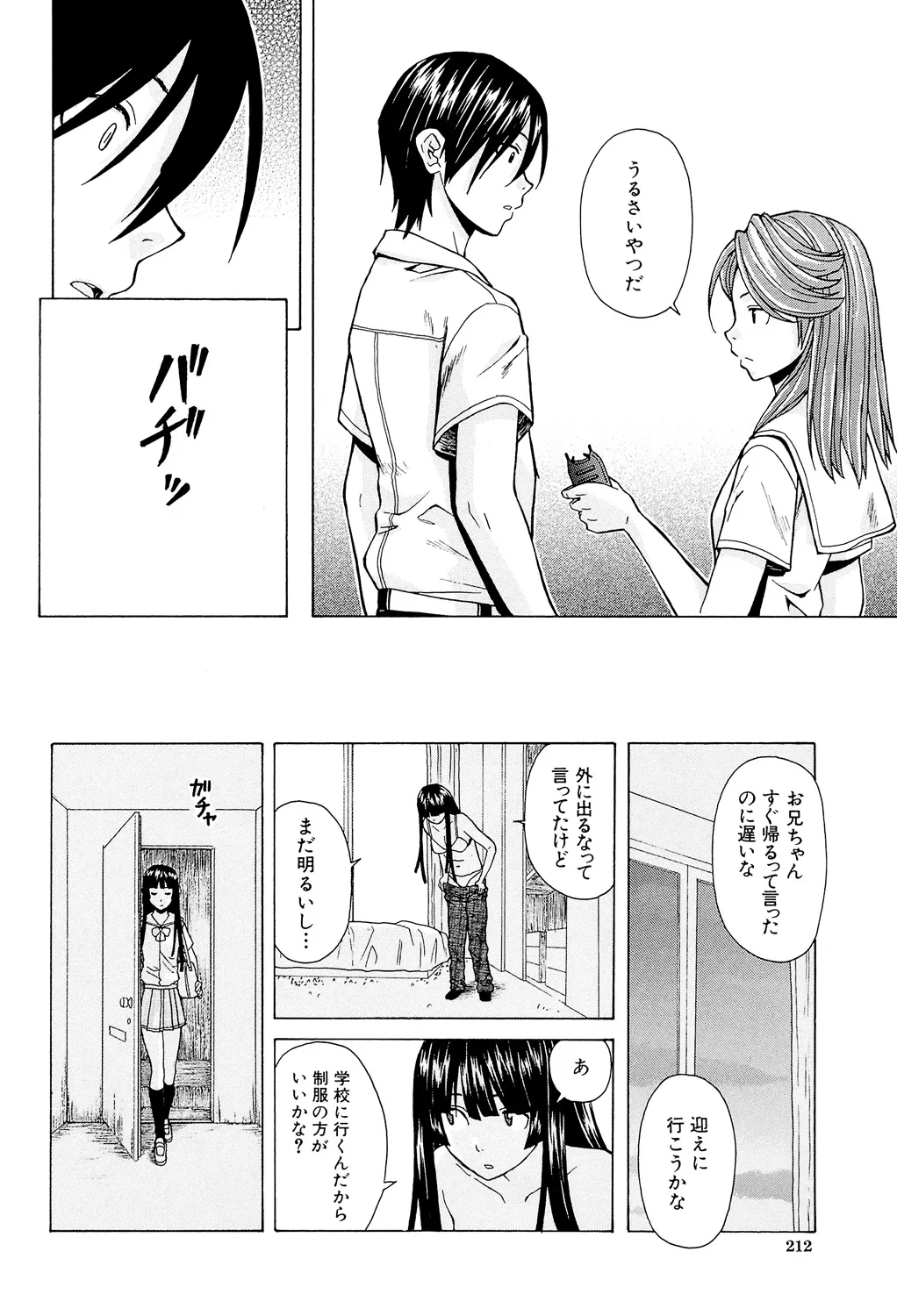 兄と妹の事情。 212ページ